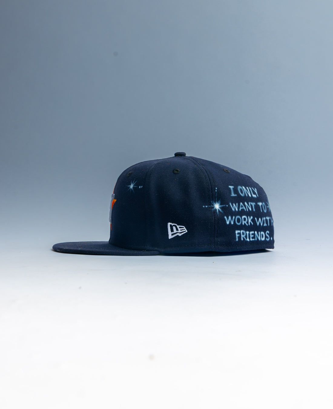 AIRBRUSHED NEW ERA FITTED [ HTX ]