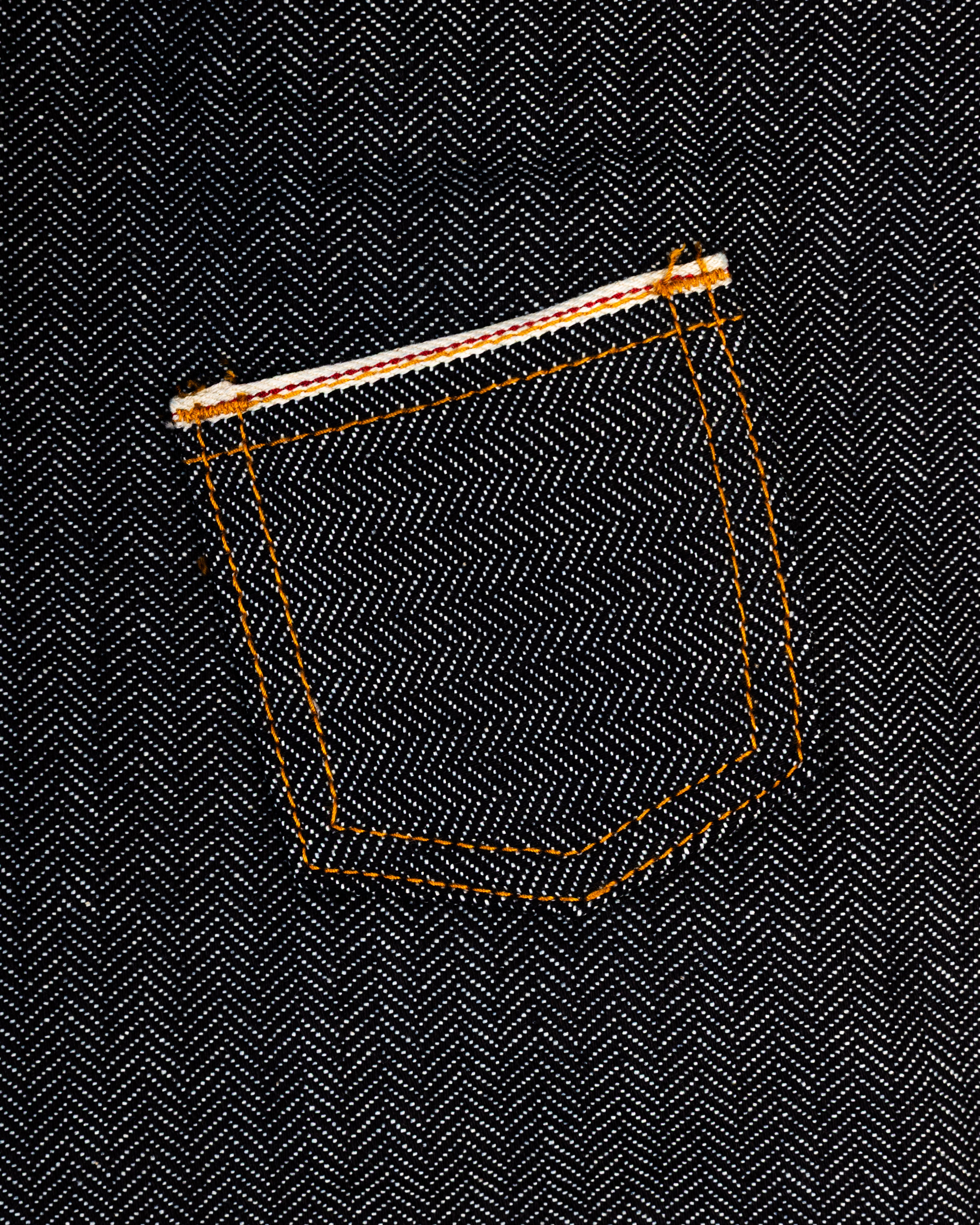 JAPANESE HERRINGBONE SELVEDGE DENIM JEANS