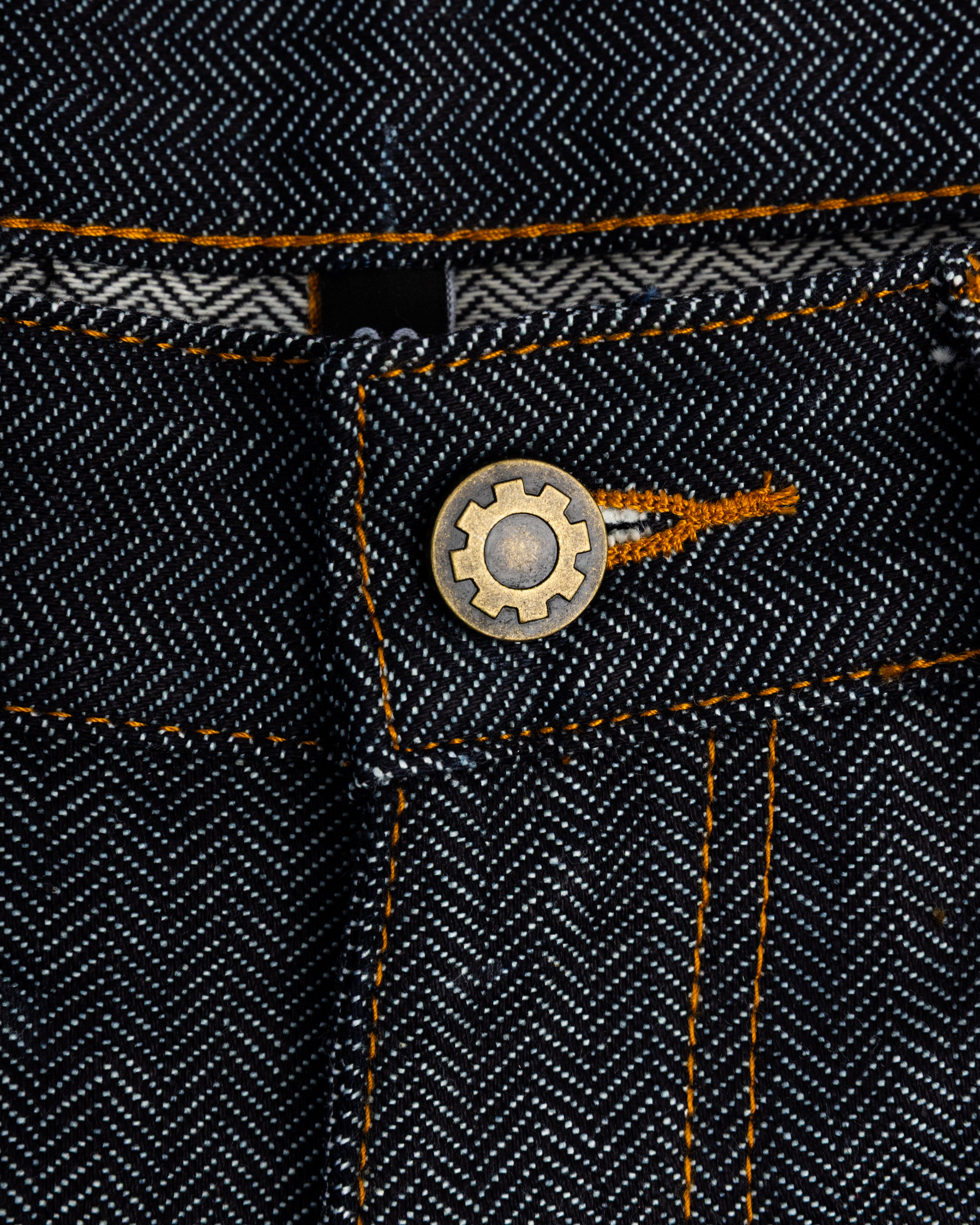 JAPANESE HERRINGBONE SELVEDGE DENIM JEANS