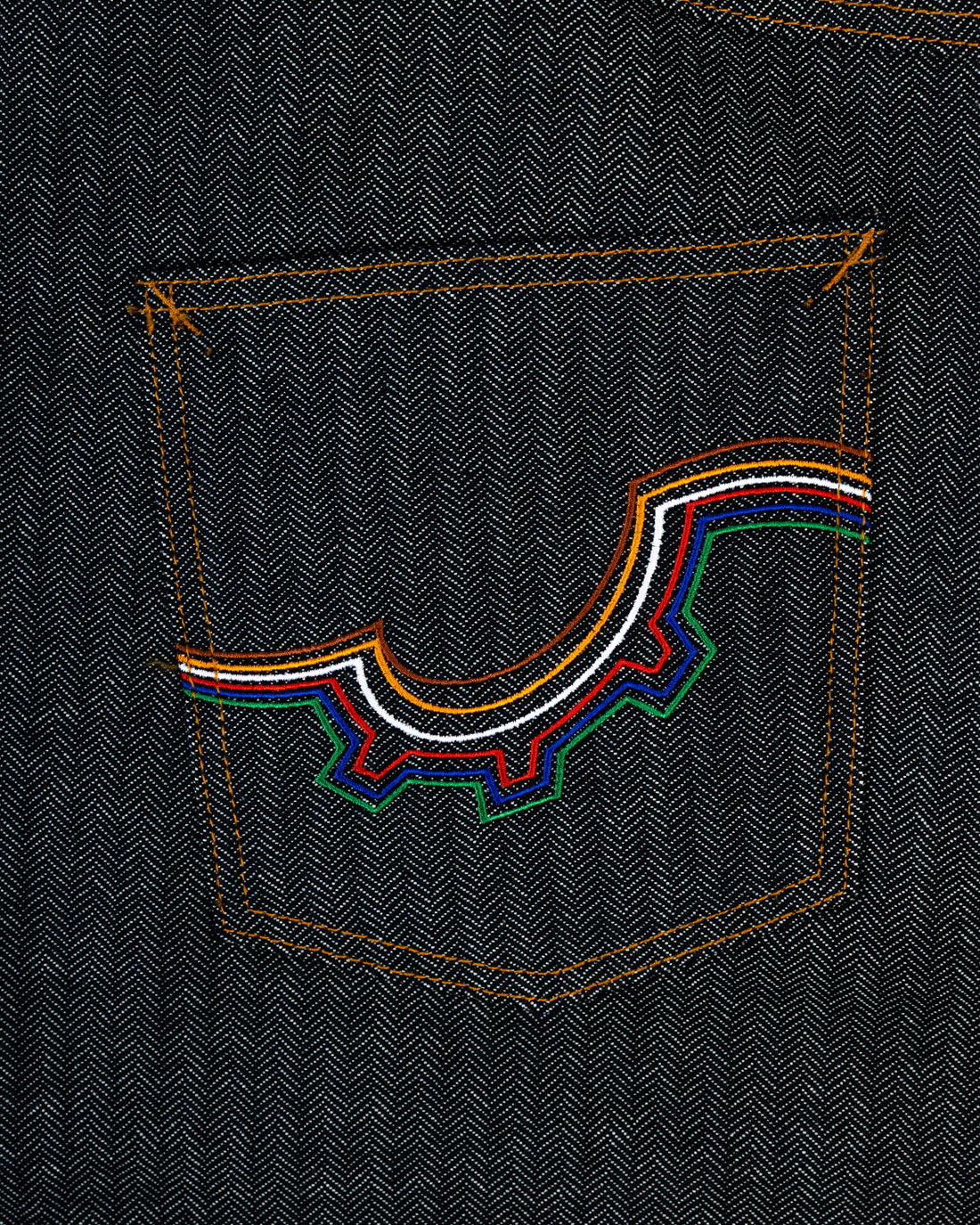 JAPANESE HERRINGBONE SELVEDGE DENIM JEANS