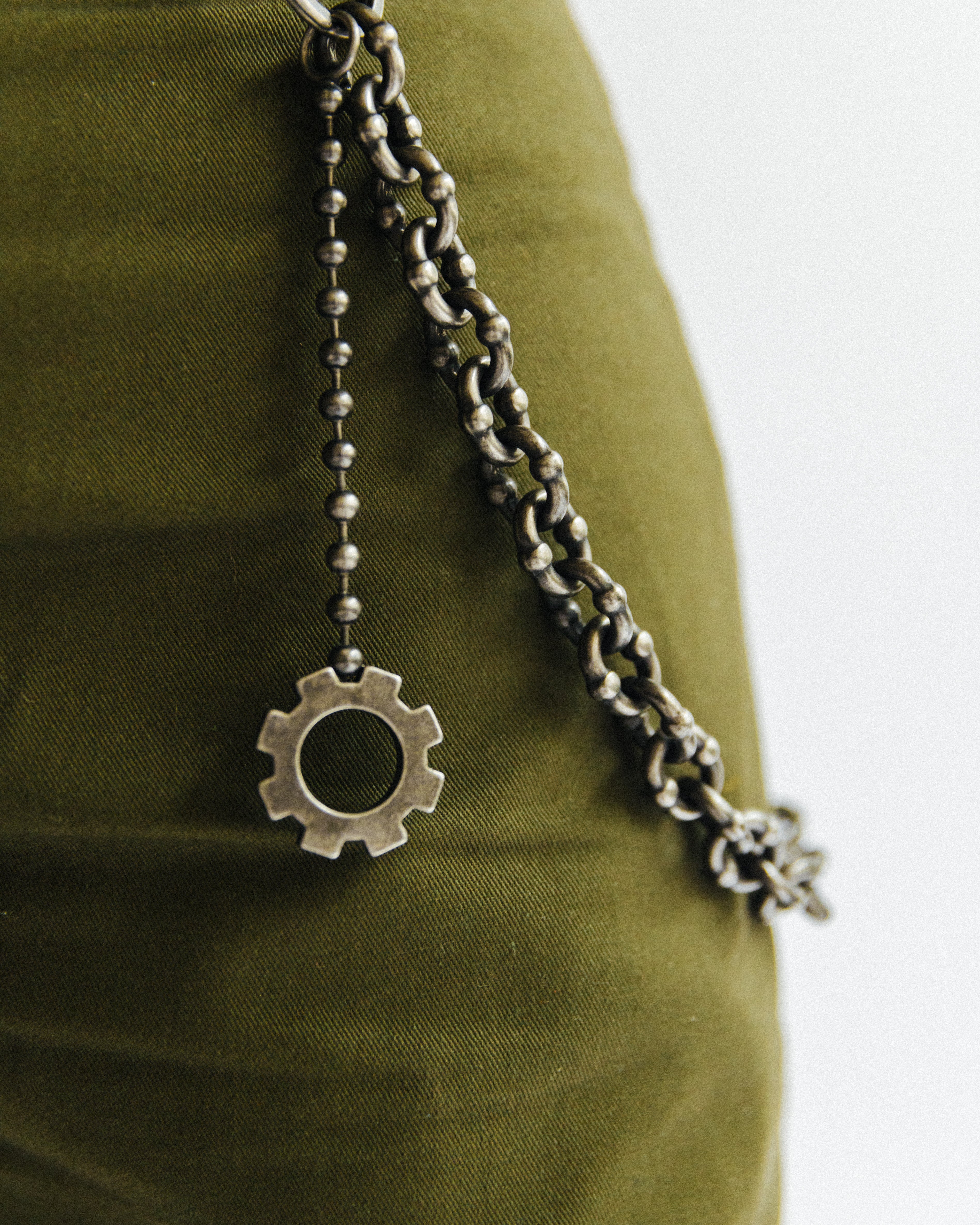 CUSTOM COIL SHAPED WALLET CHAIN