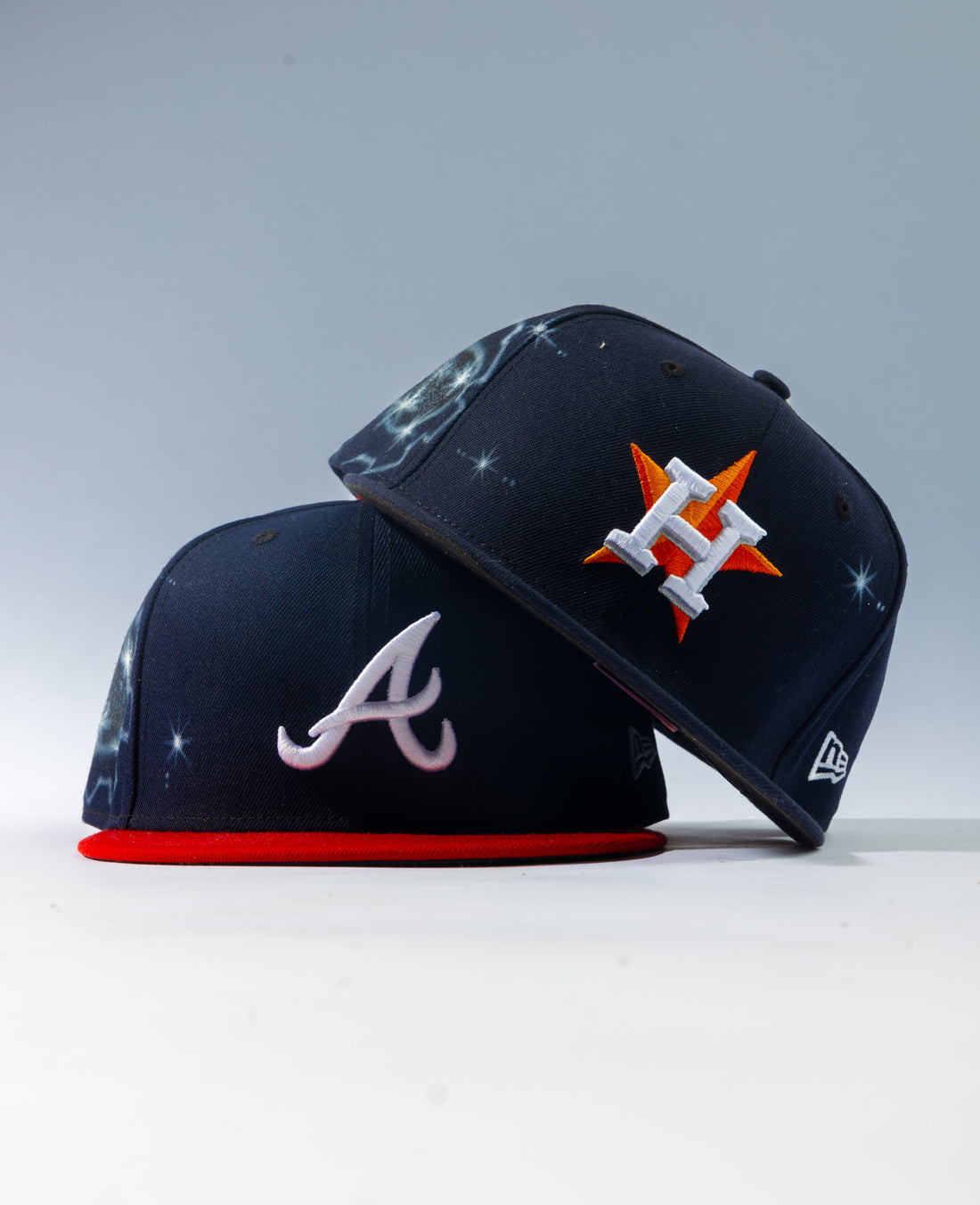 AIRBRUSHED NEW ERA FITTED [ ATL ]