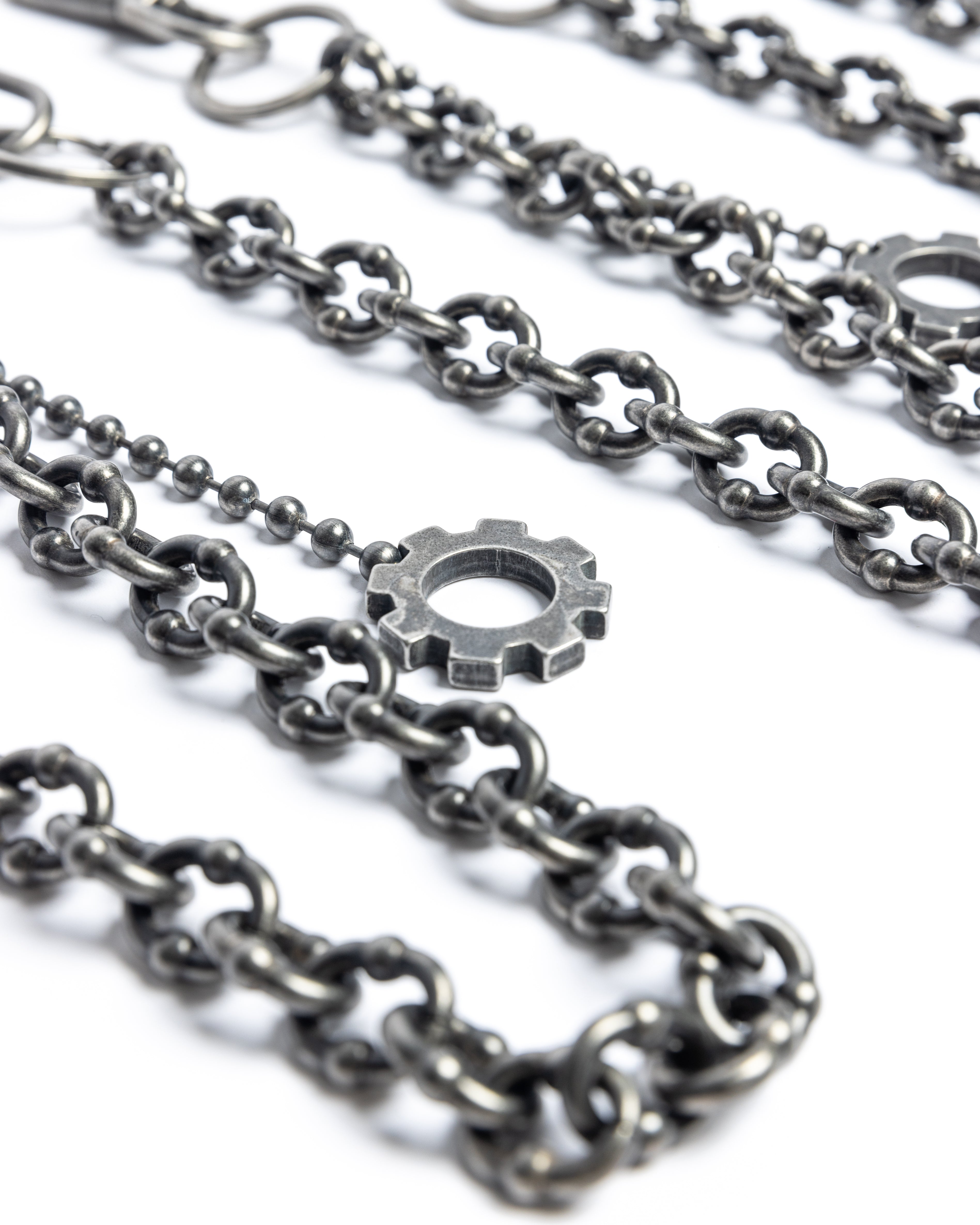 CUSTOM COIL SHAPED WALLET CHAIN