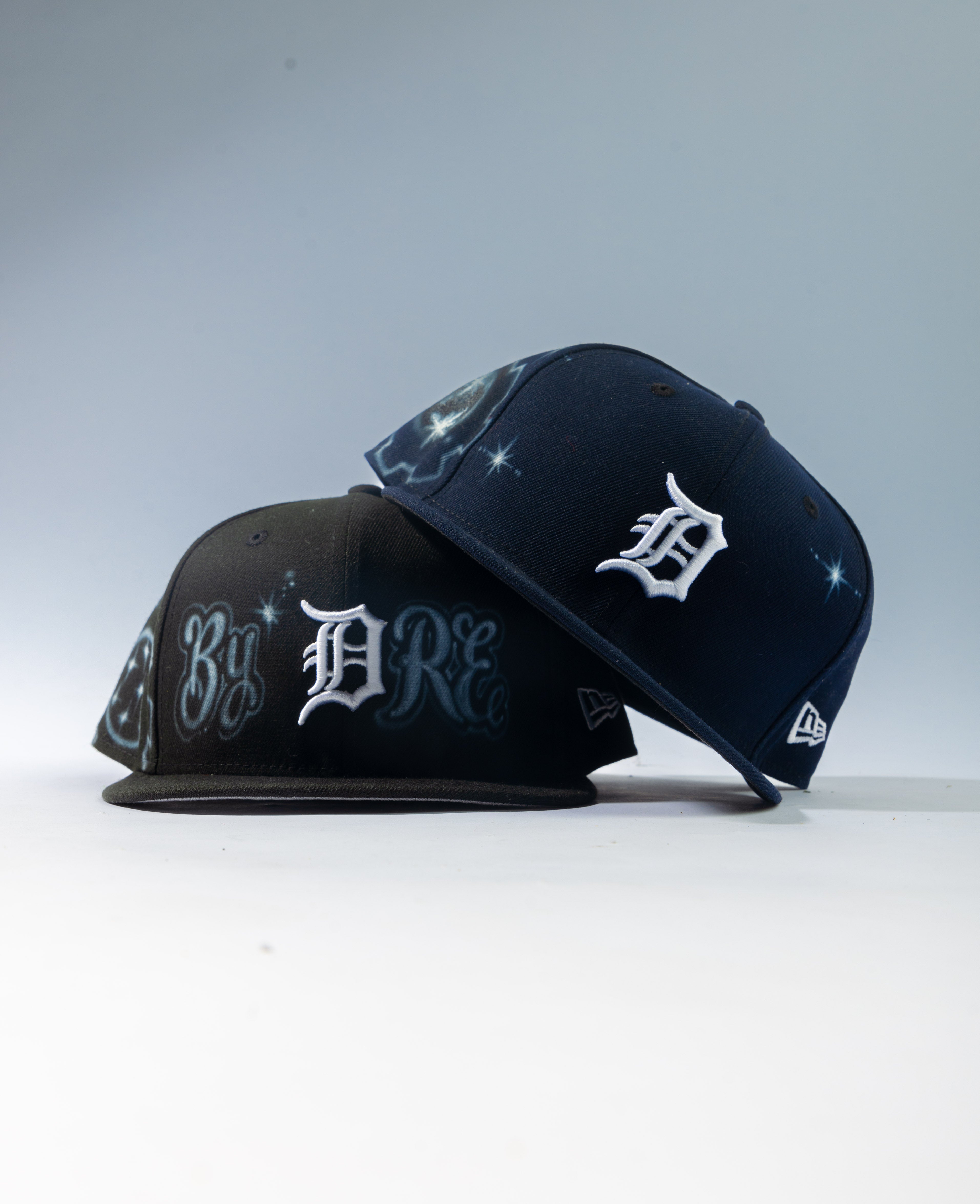AIRBRUSHED NEW ERA FITTED [ DET ]