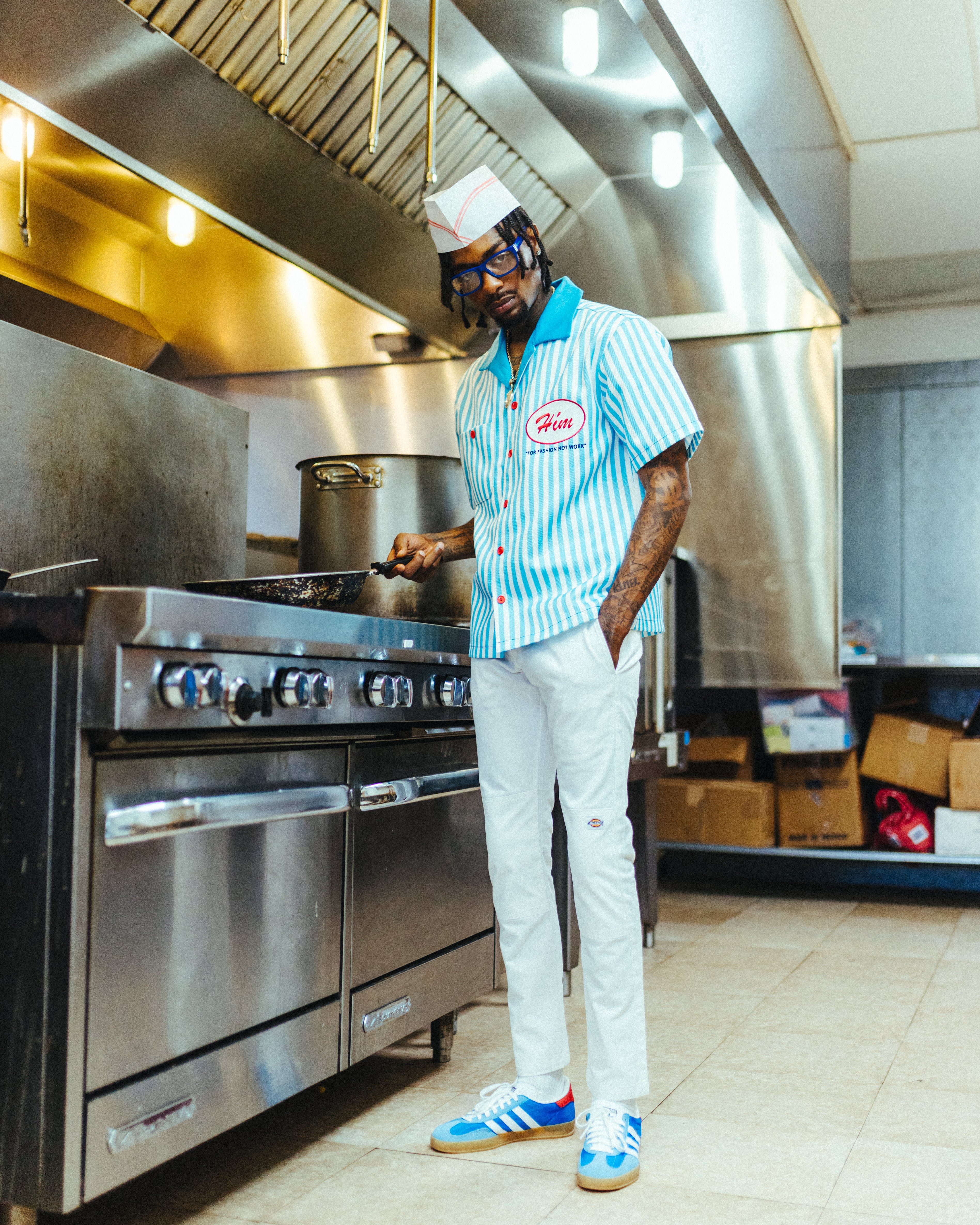 HOOD BURGER "Hím" WORKSHIRT