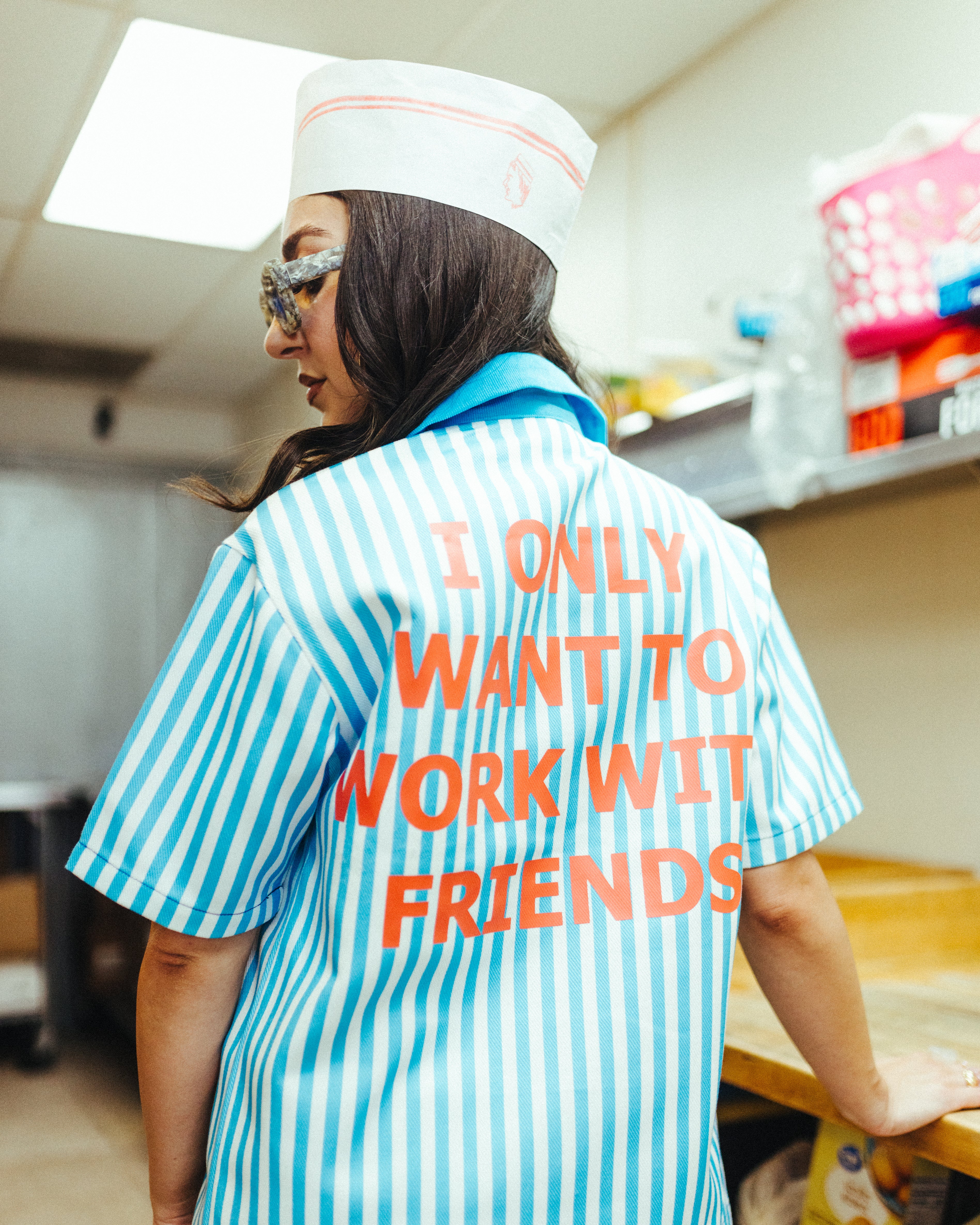 HOOD BURGER "Hér" WORKSHIRT ( FULL )