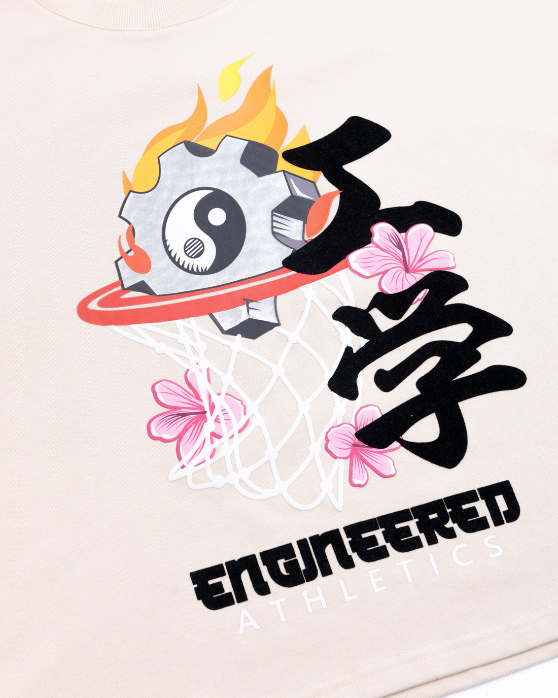 Engineering Athletics Tee ( BEIGE )