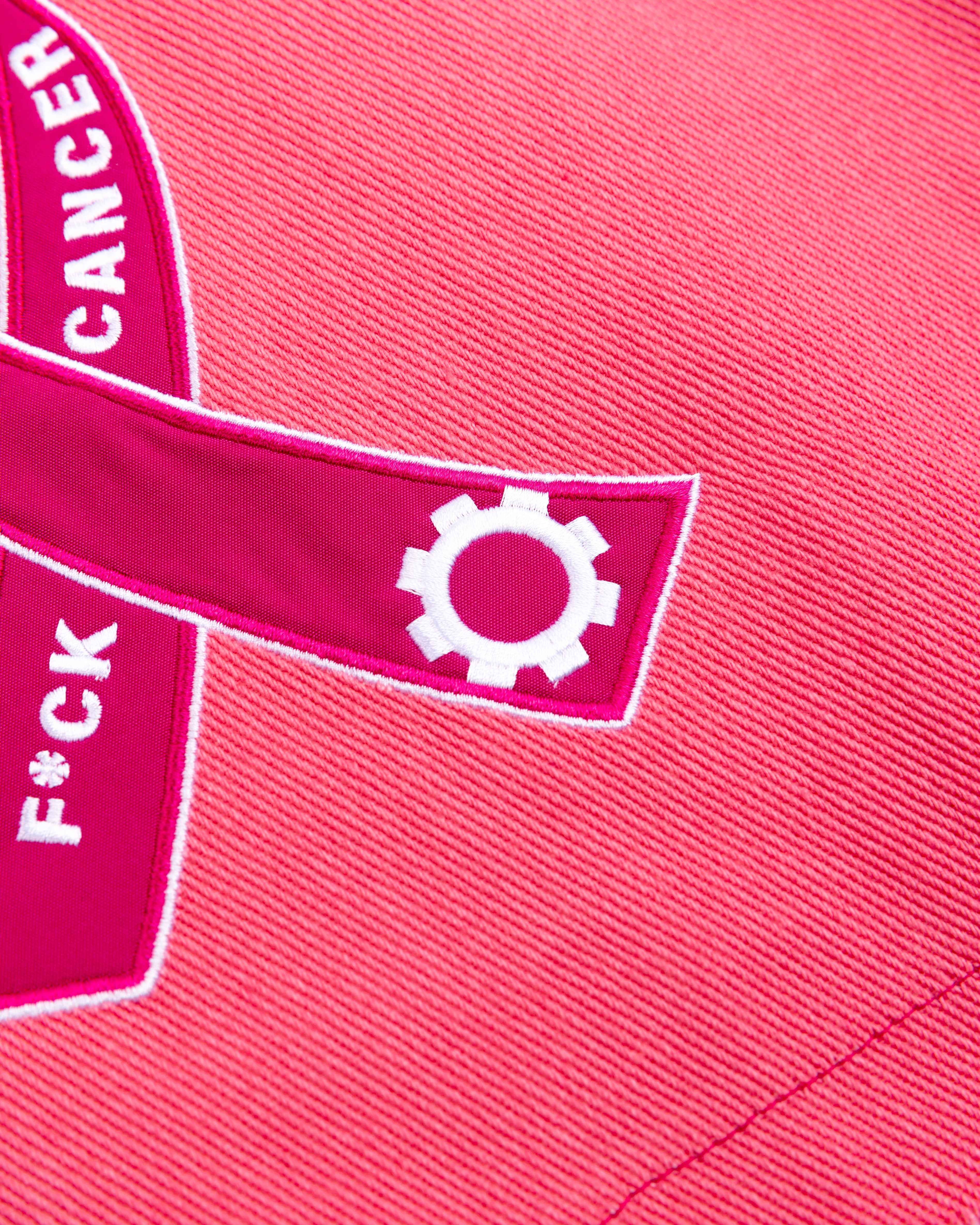 BREAST CANCER AWARENESS WORKSHIRT ( CROPPED )