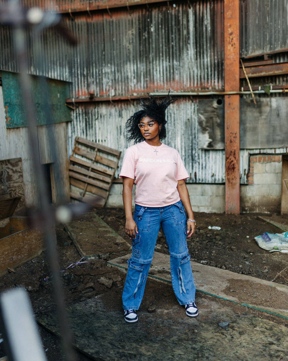 [PINK] Pardon Me Tee