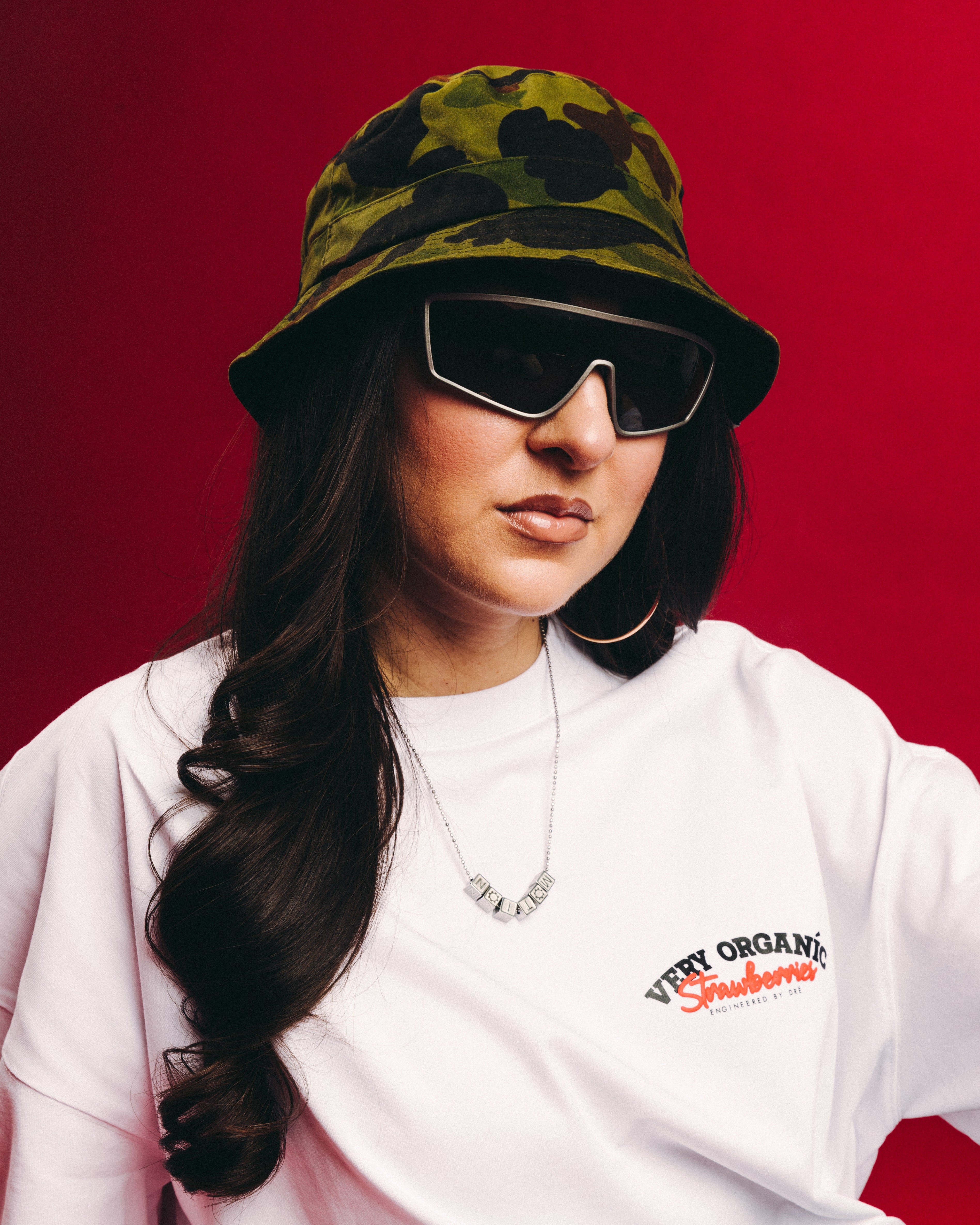 VeryOrganíc Strawberry Tee ( White )