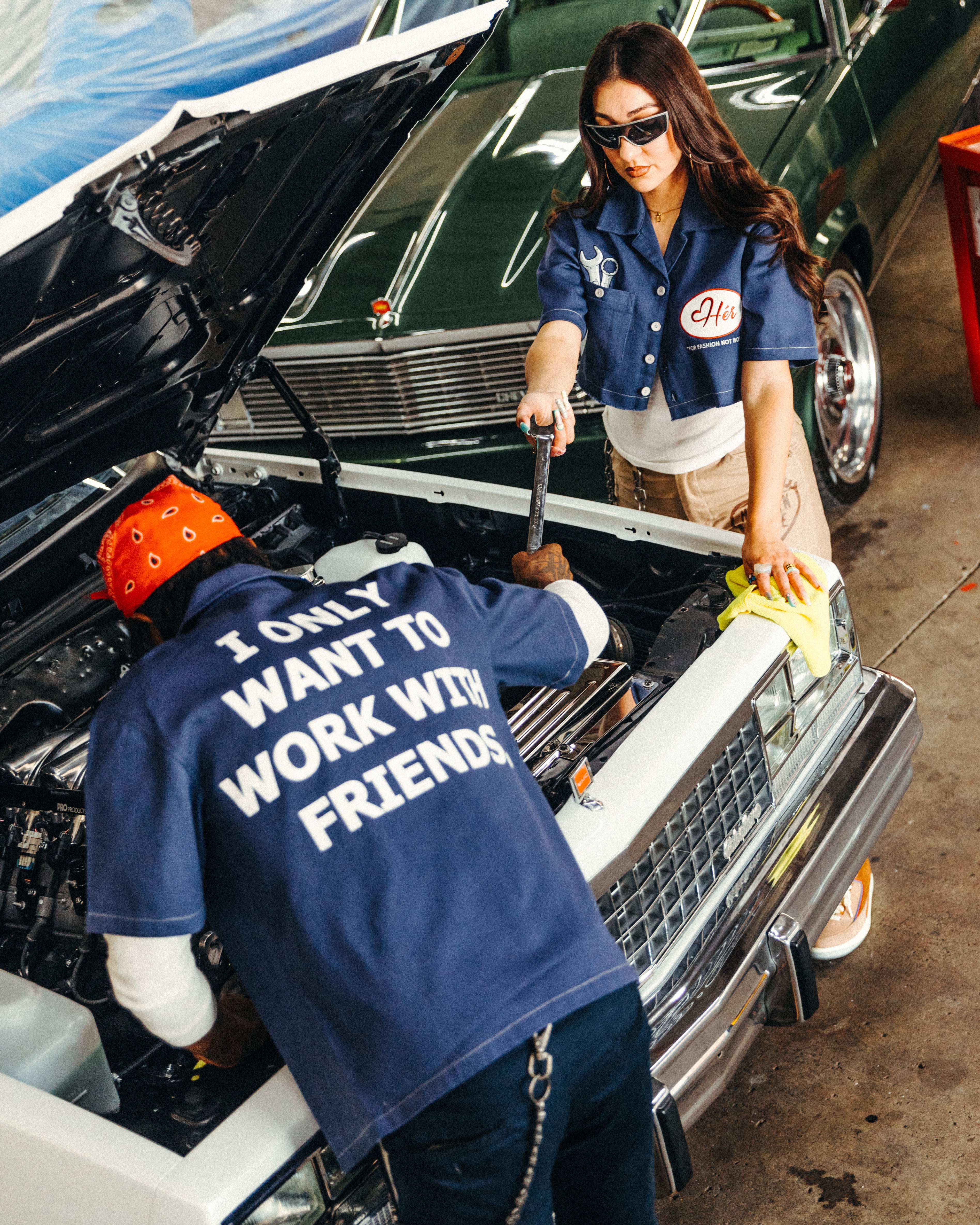 REAL MECHANIC "Hím" WORKSHIRT