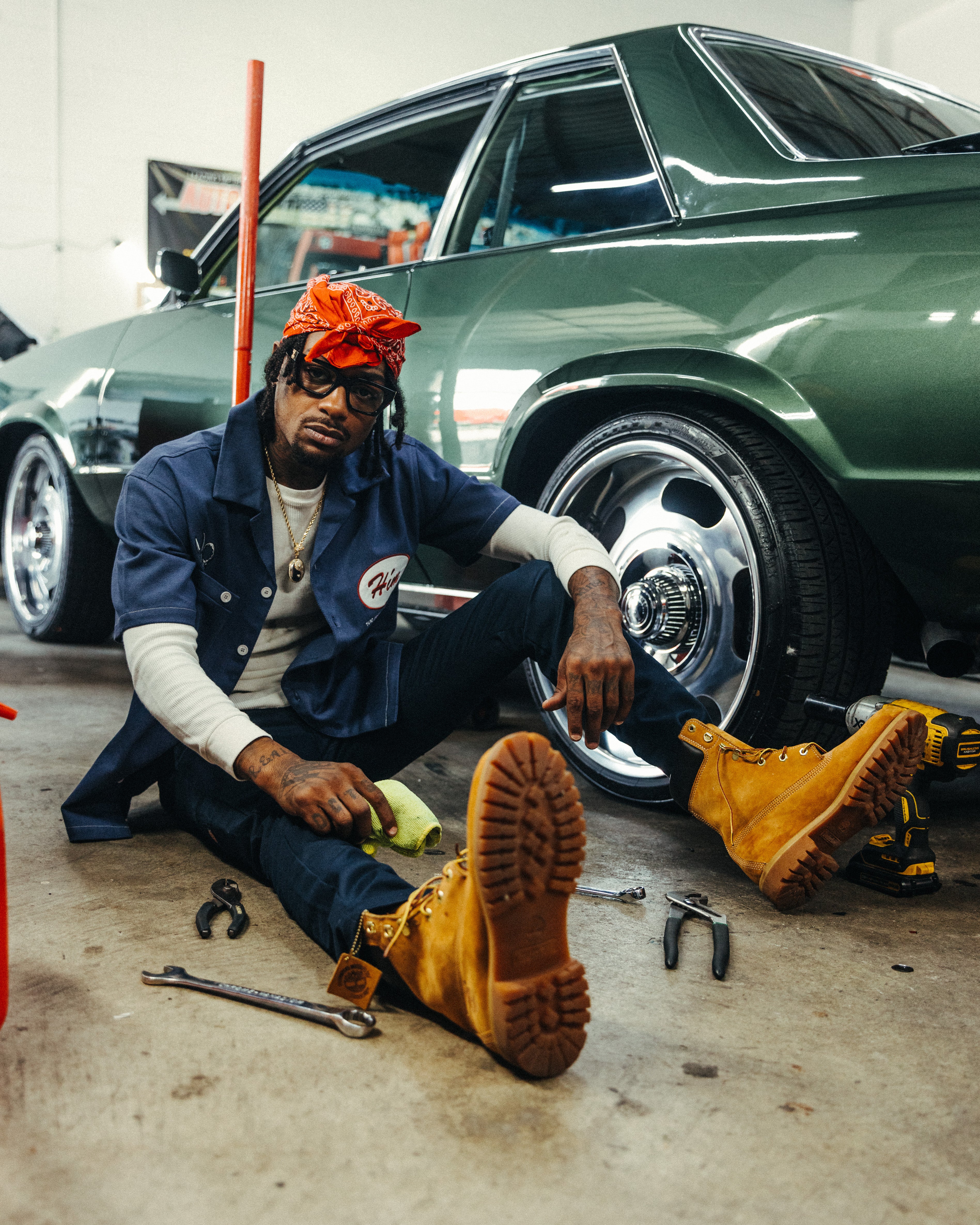 REAL MECHANIC "Hím" WORKSHIRT