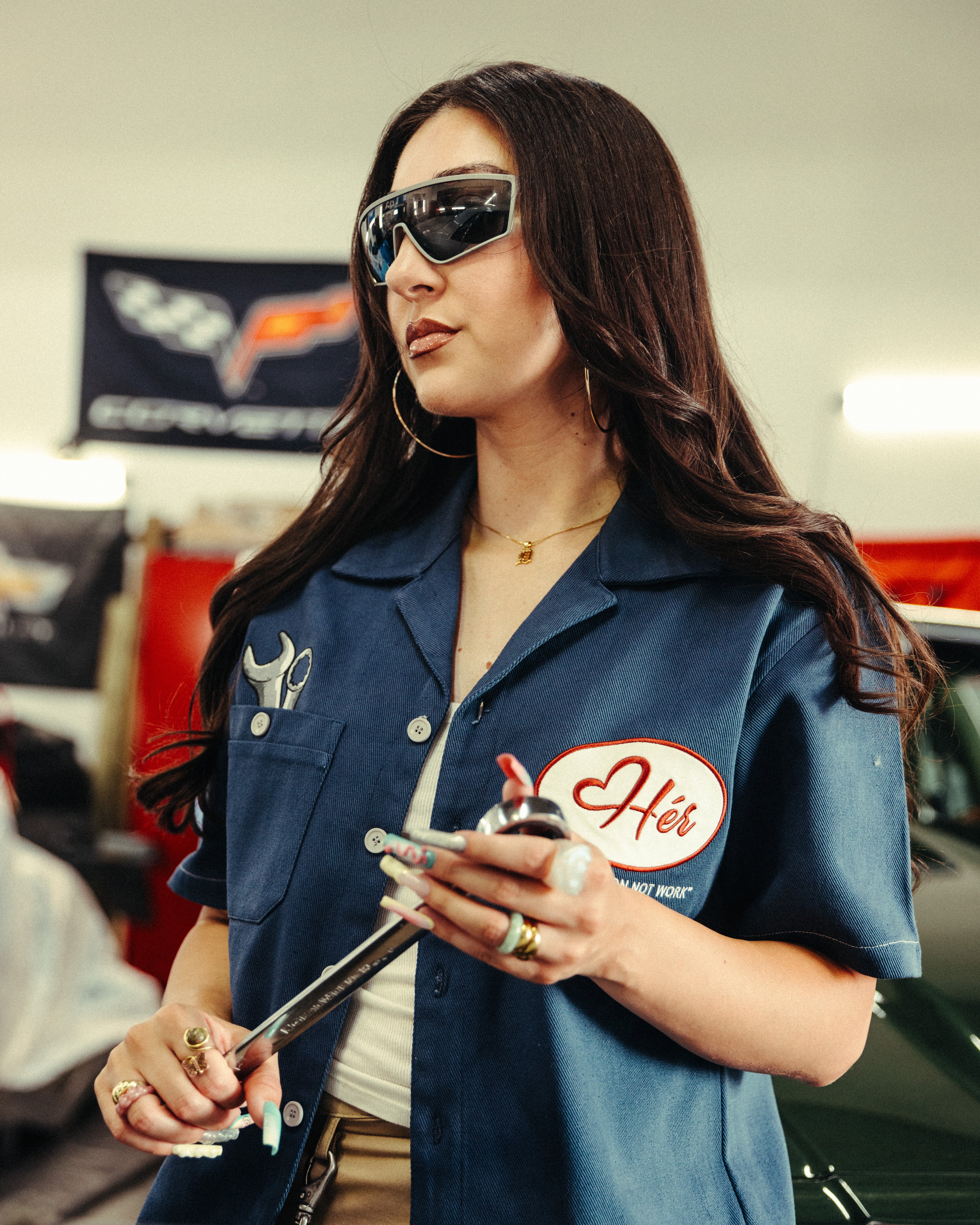 REAL MECHANIC "Hér" WORKSHIRT ( FULL )