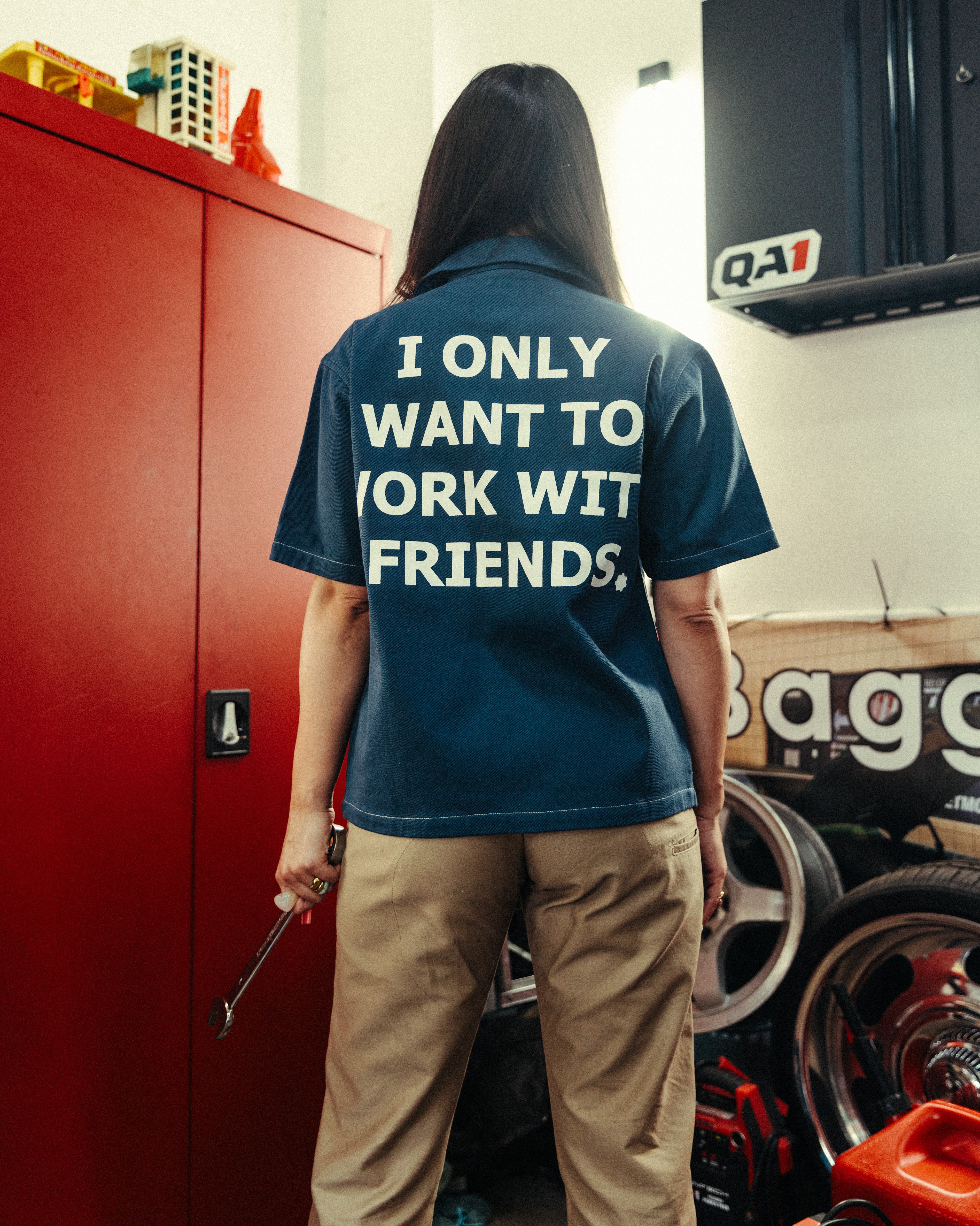 REAL MECHANIC "Hér" WORKSHIRT ( FULL )