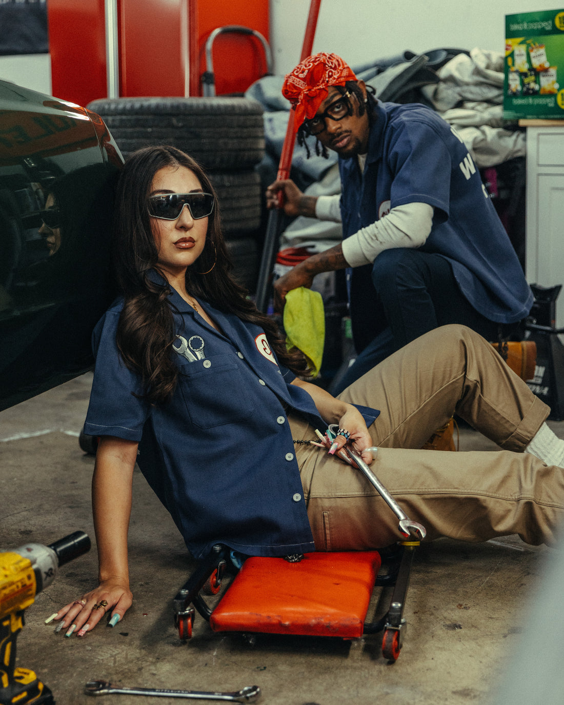 REAL MECHANIC "Hér" WORKSHIRT ( FULL )