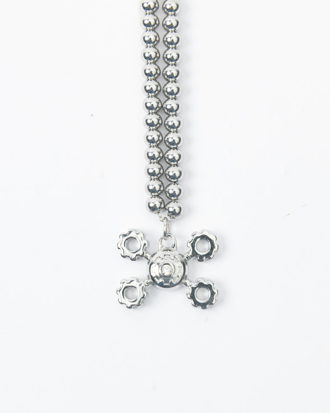 SILVER Gear Sphere Chain Set ( LONG )