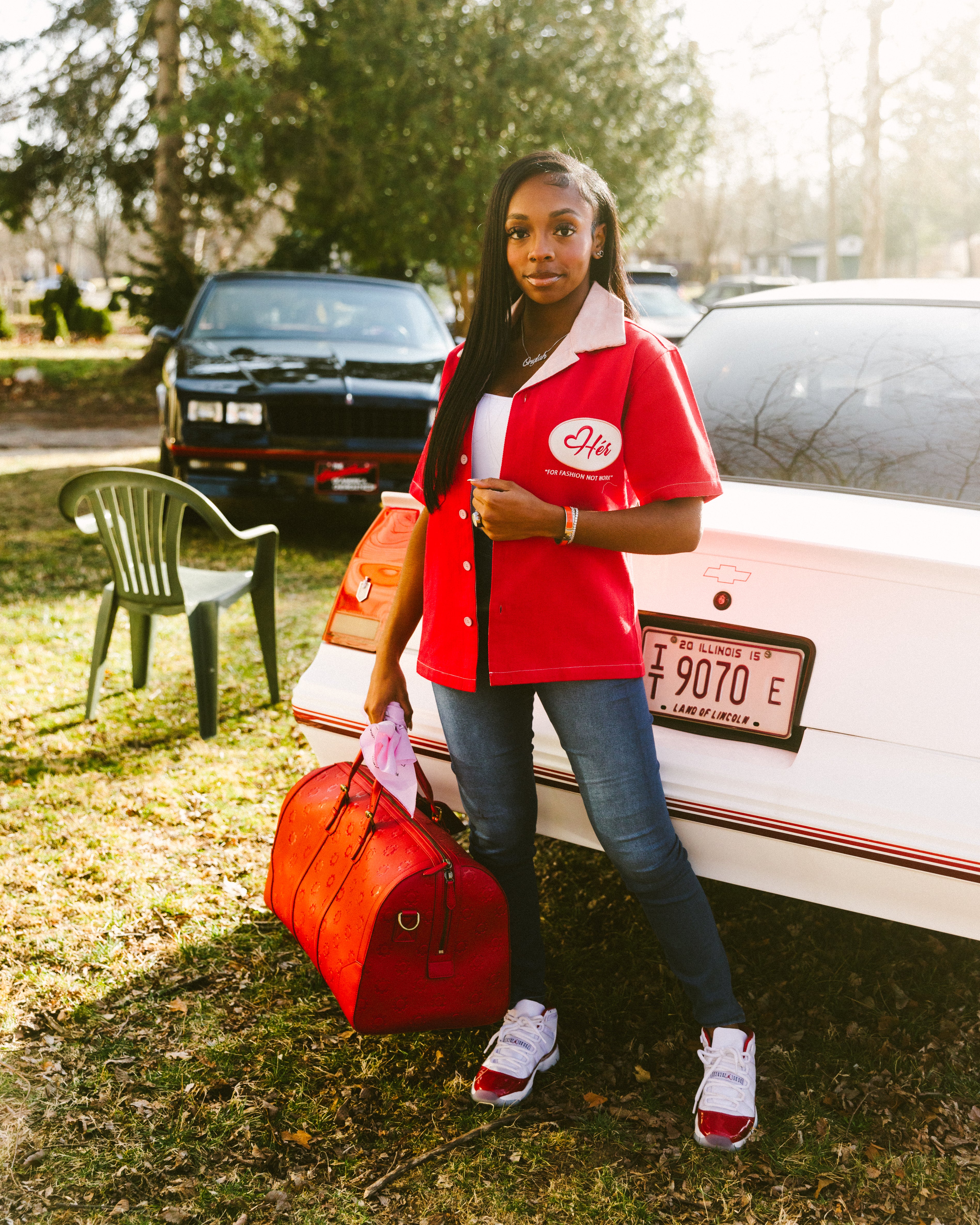 Reimagined CHERRY BLOSSOM "Hér" WORKSHIRT ( FULL )