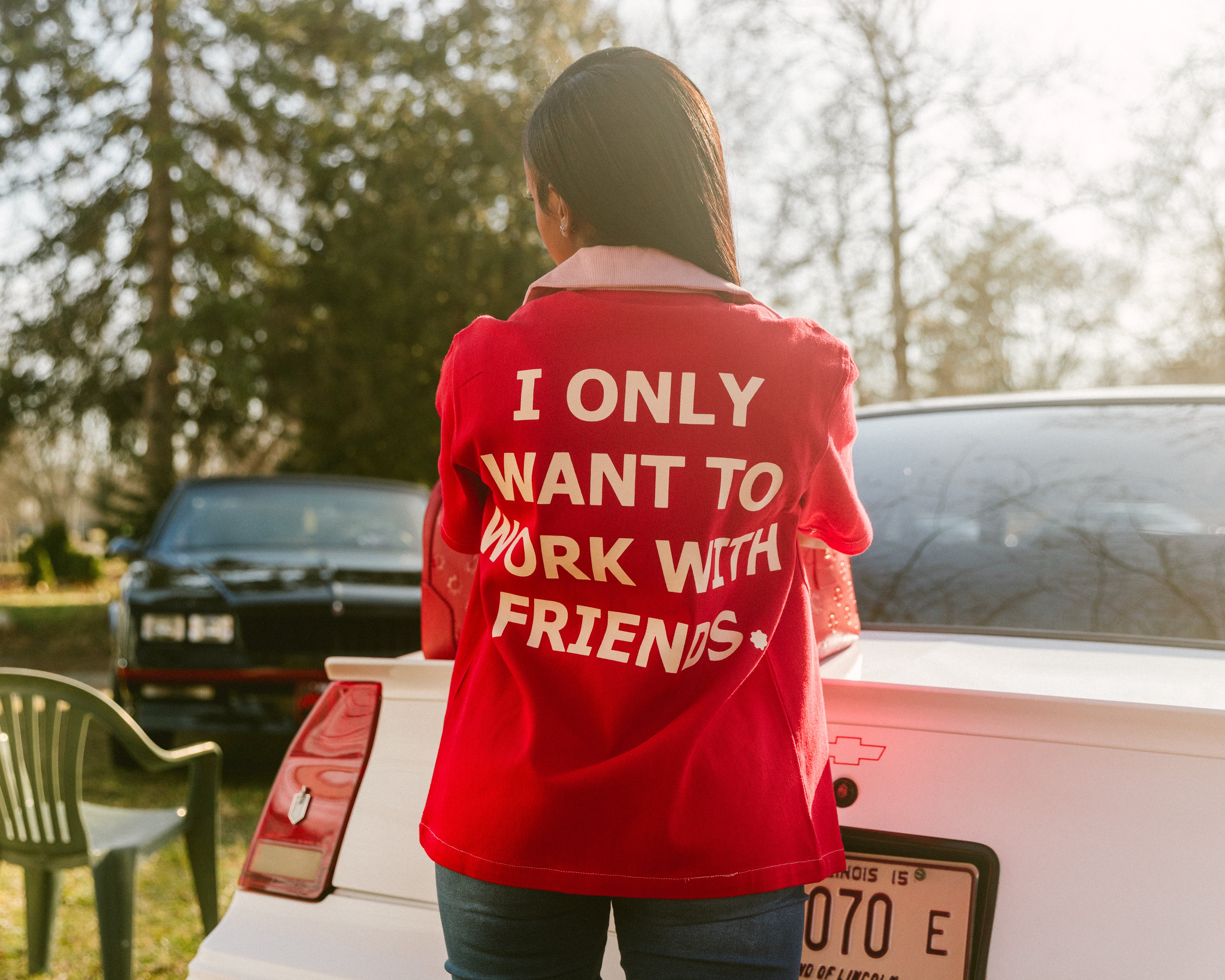 Reimagined CHERRY BLOSSOM "Hér" WORKSHIRT ( FULL )