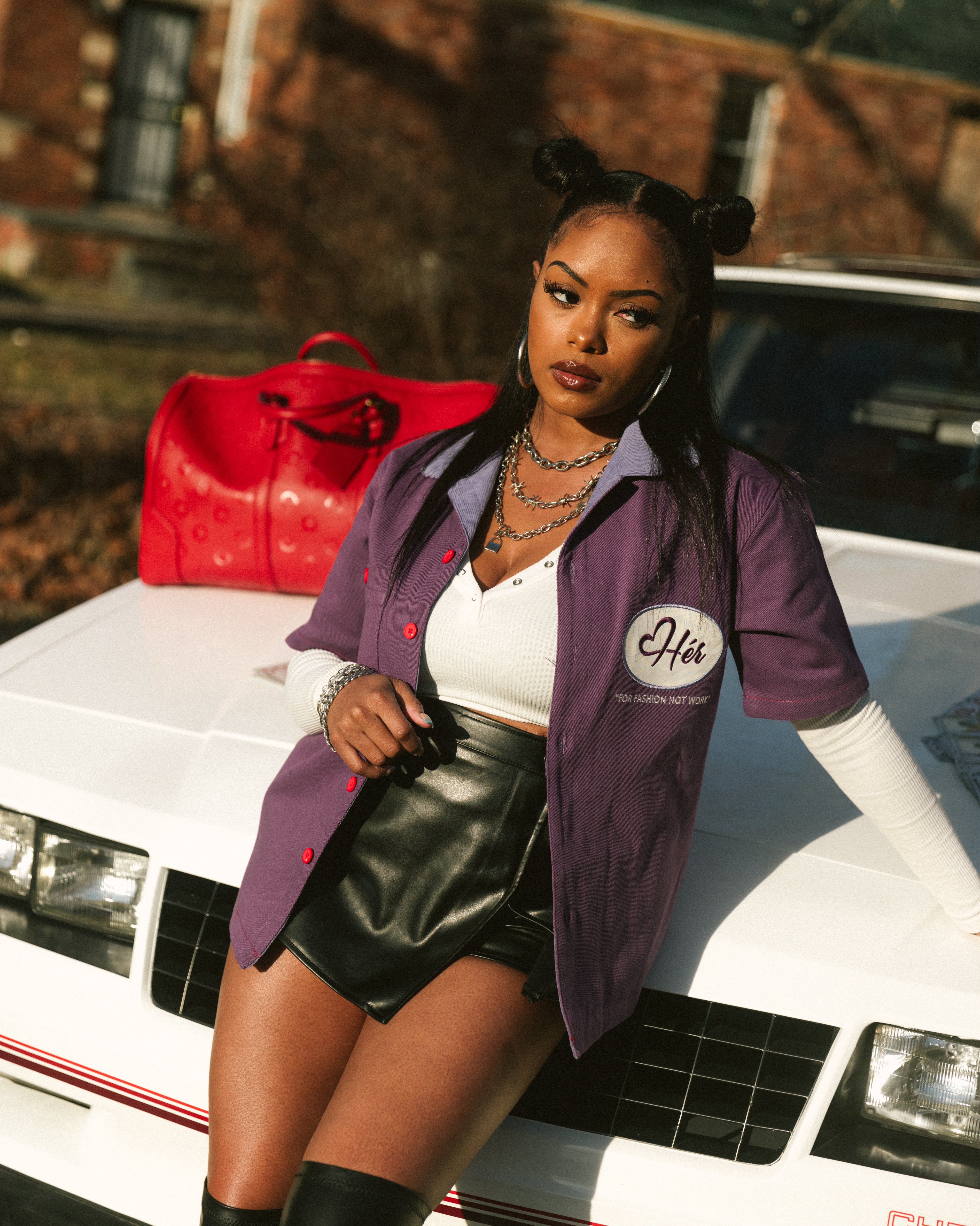 Reimagined PURPLE HAZE "Hér" WORKSHIRT ( FULL )