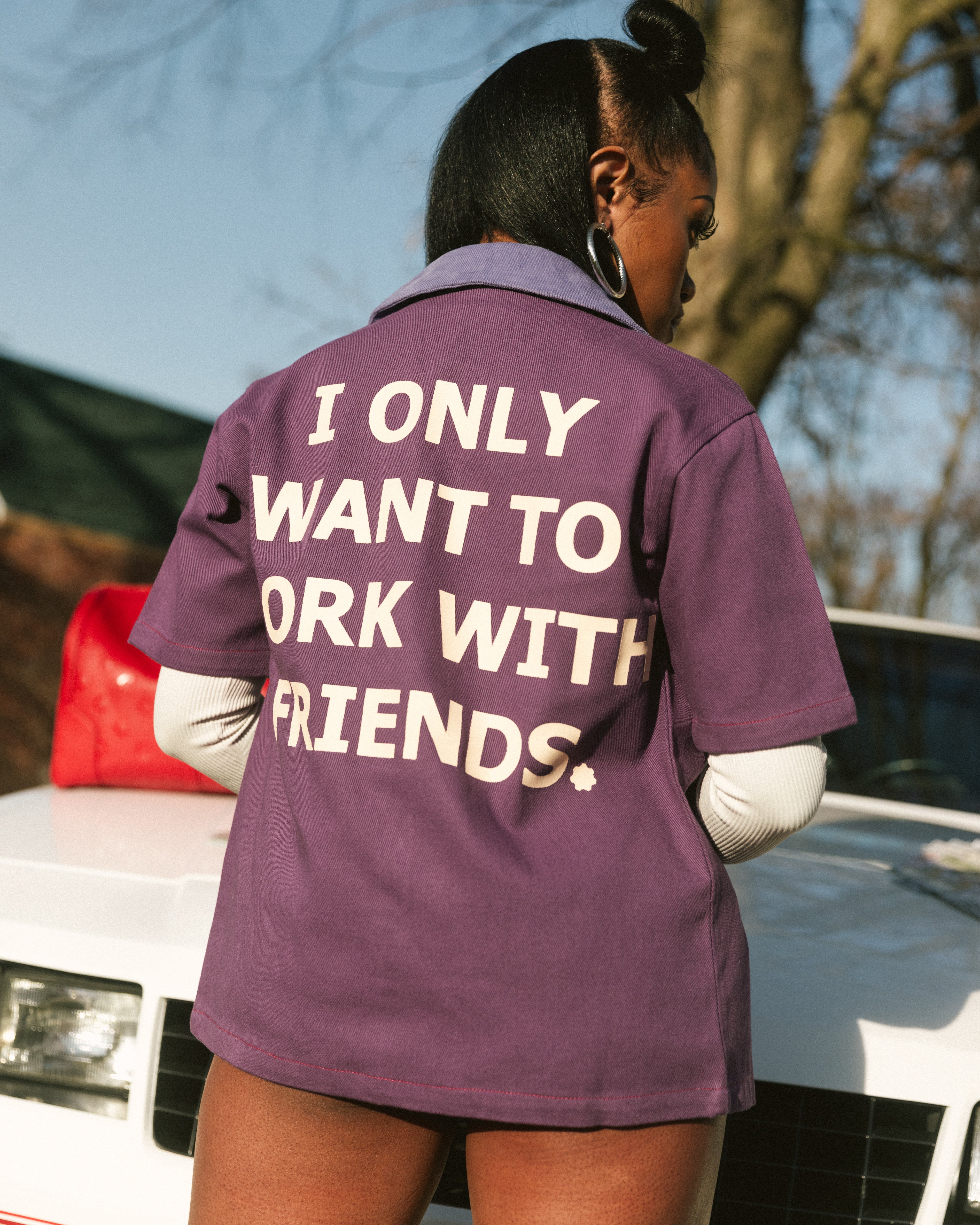 Reimagined PURPLE HAZE "Hér" WORKSHIRT ( FULL )