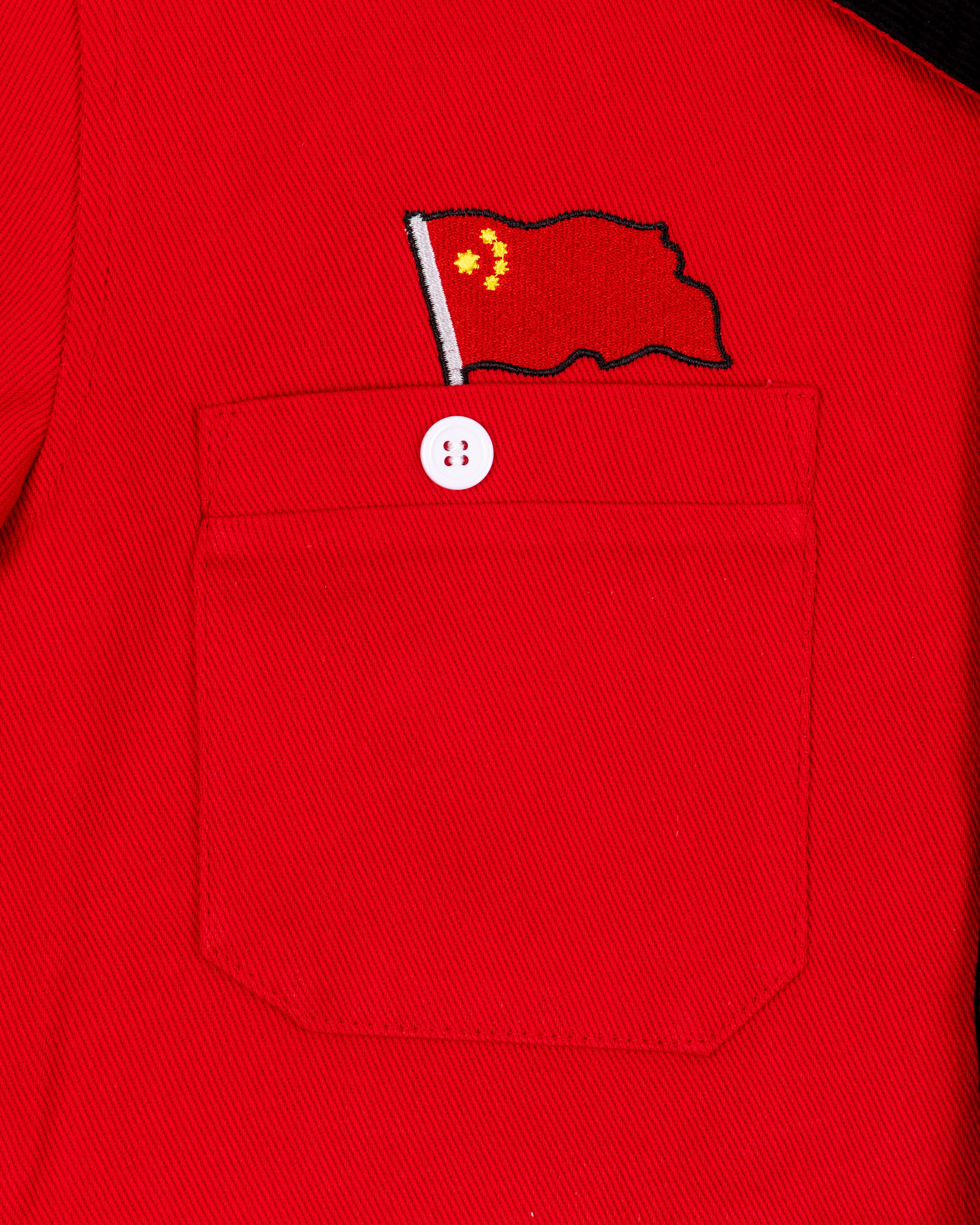 CHINESE TRANSLATION "Hér" WORKSHIRT ( CROPPED )