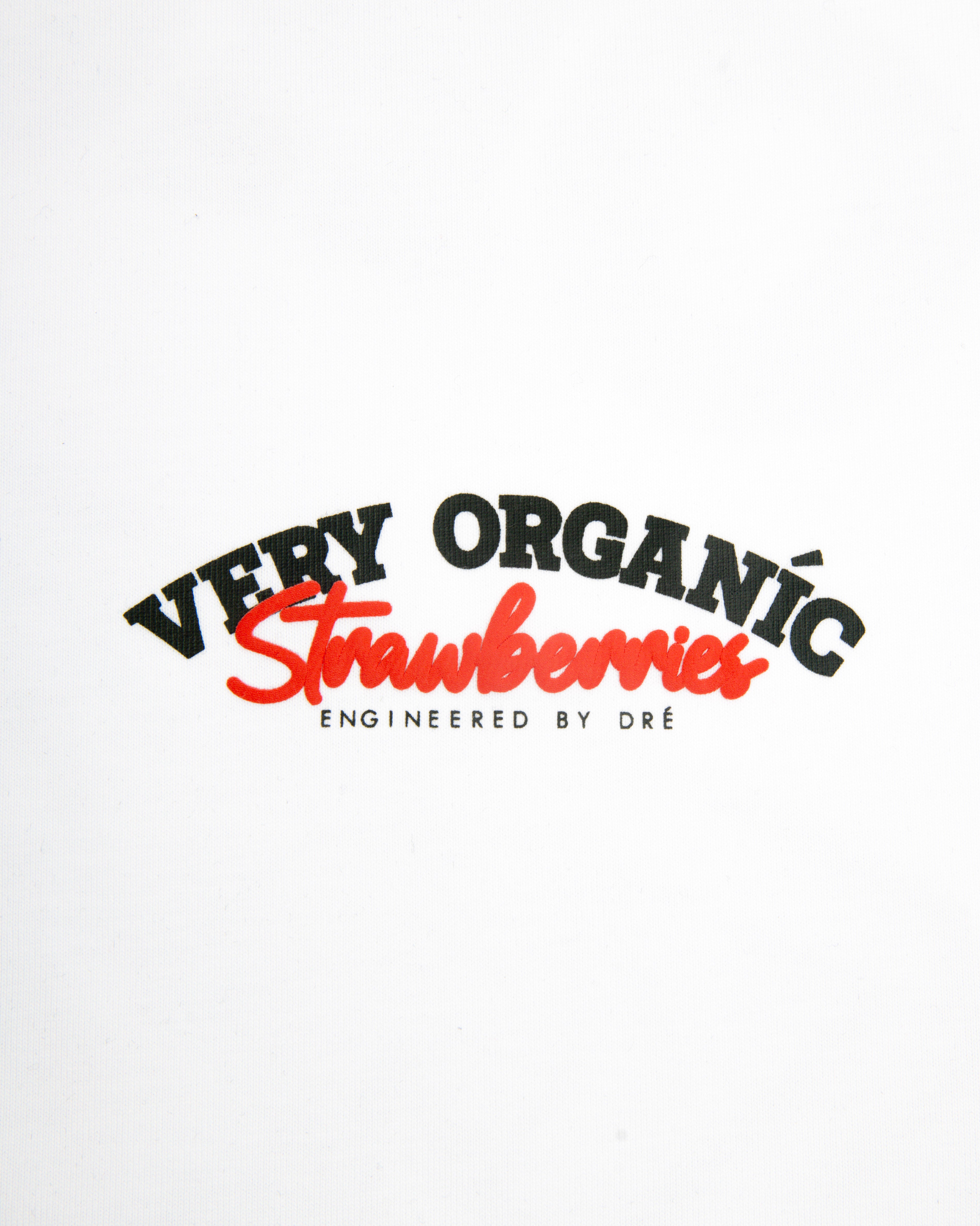 VeryOrganíc Strawberry Tee ( White )