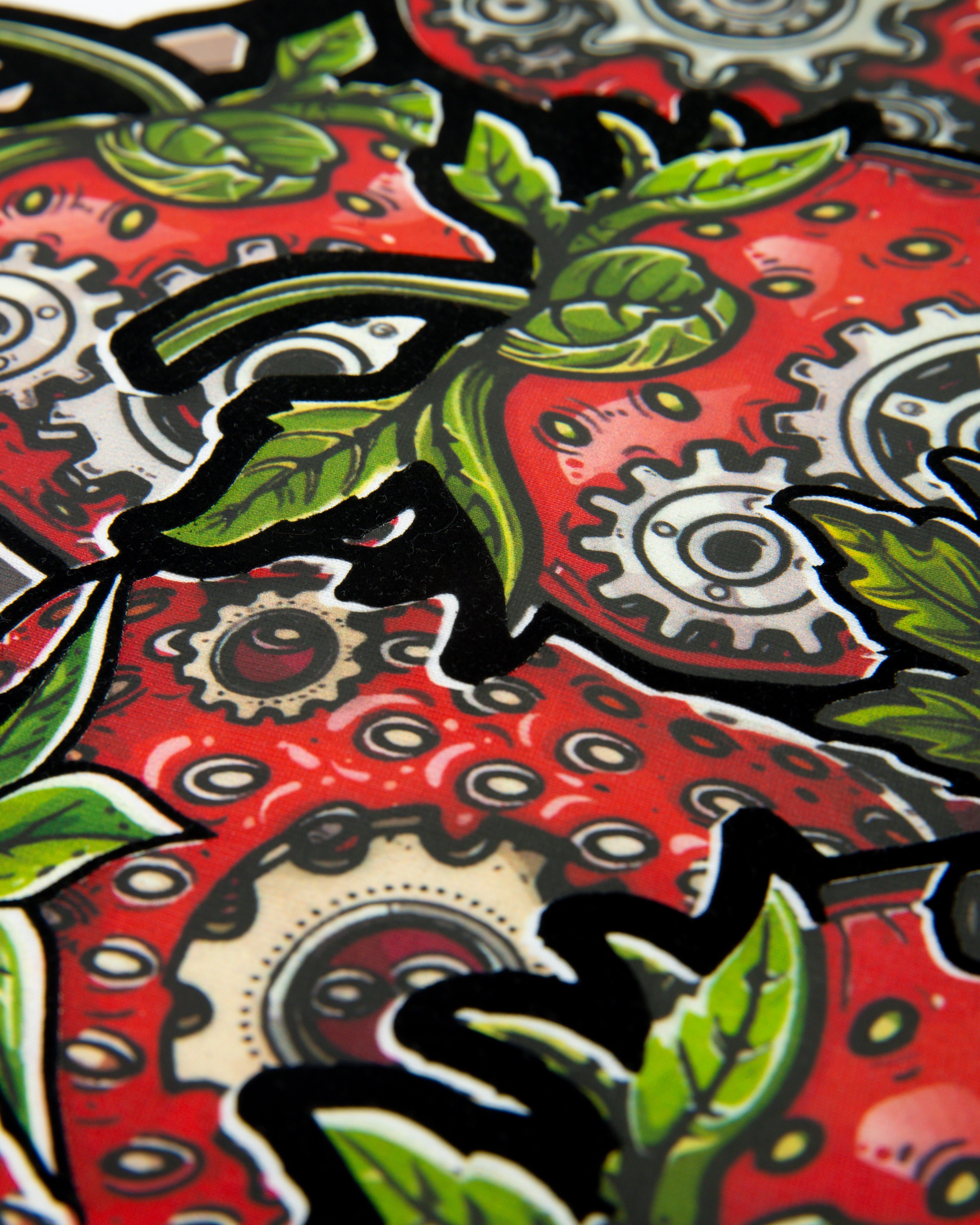 VeryOrganíc Strawberry Tee ( White )