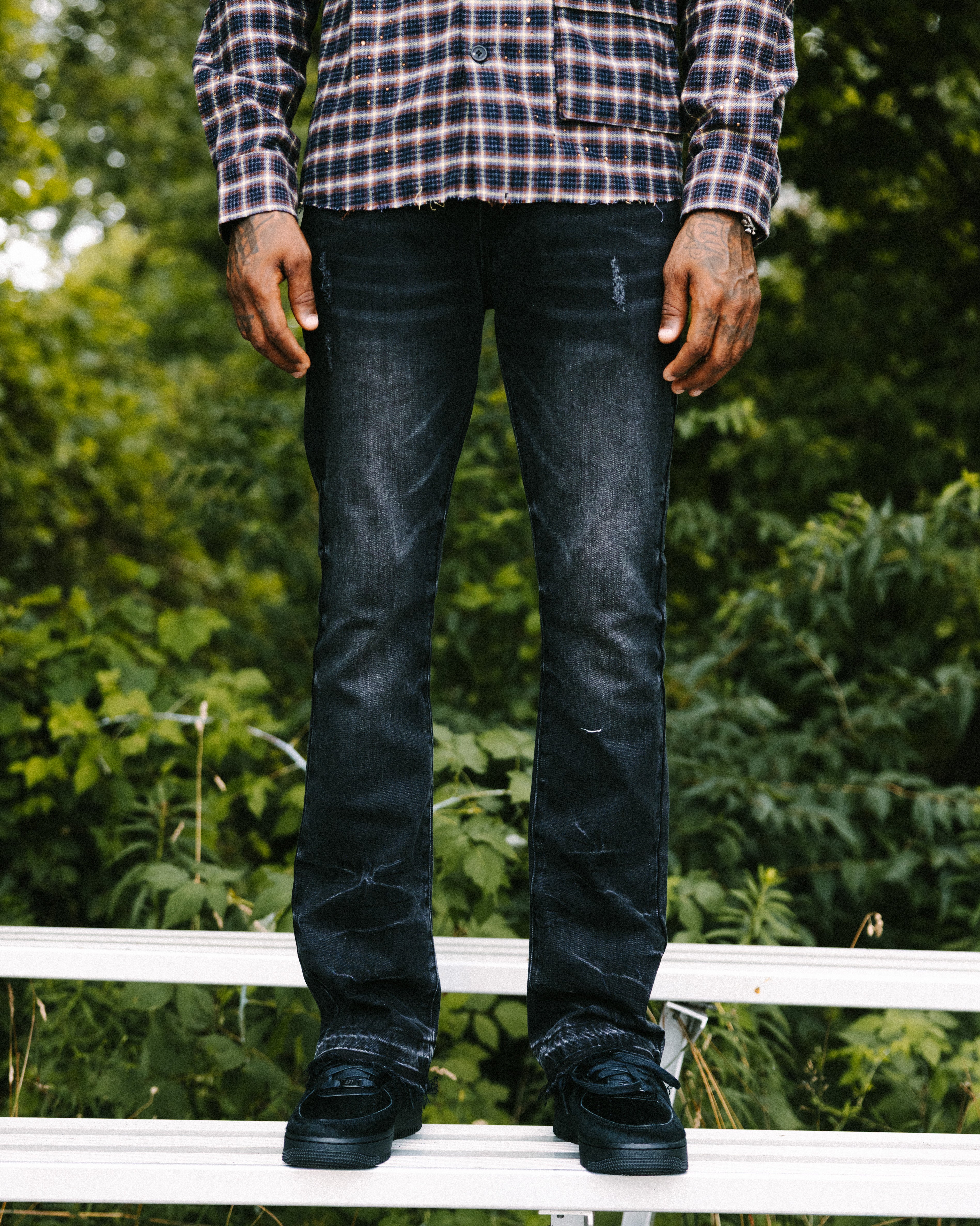 Black Wash Denim