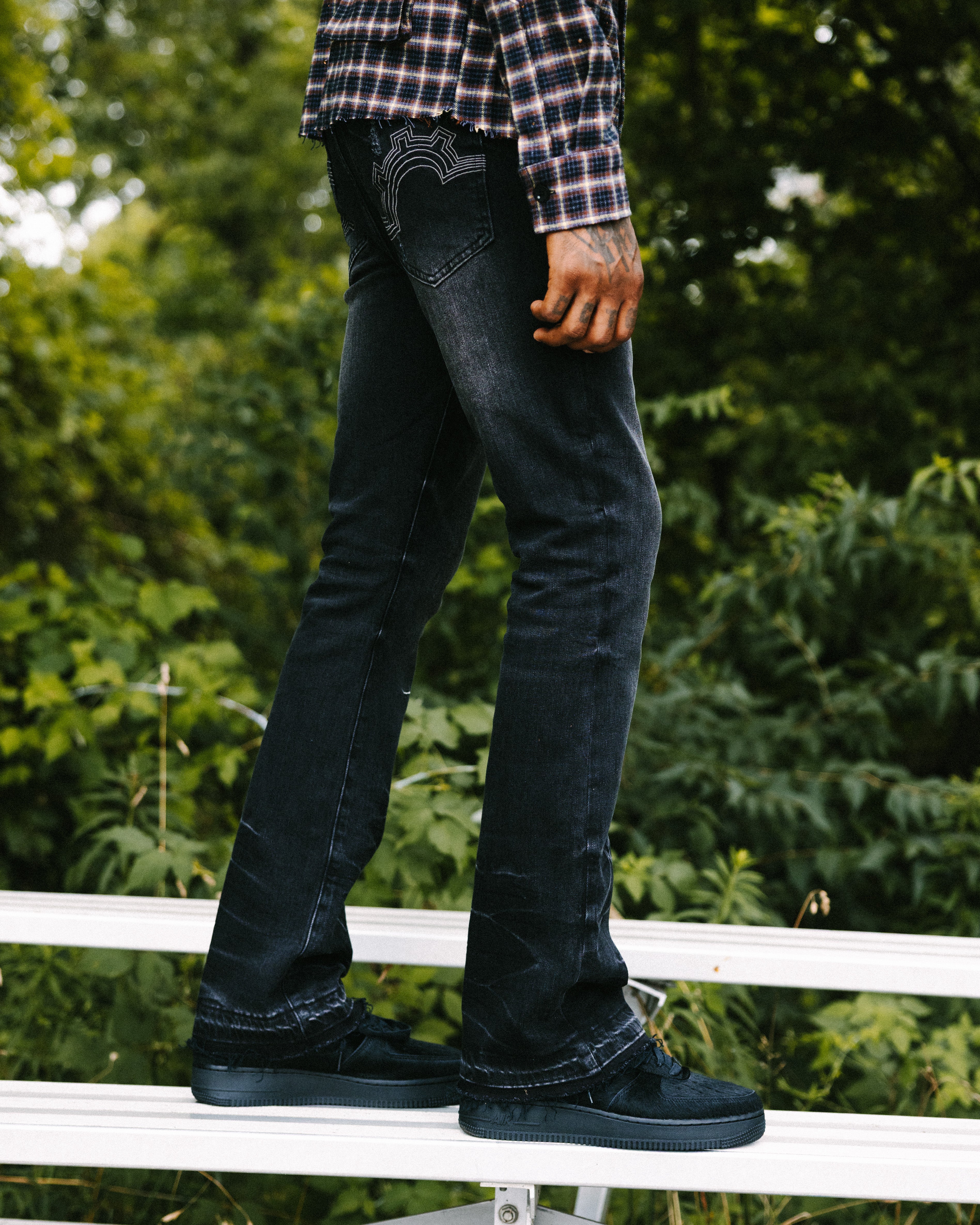 Black Wash Denim