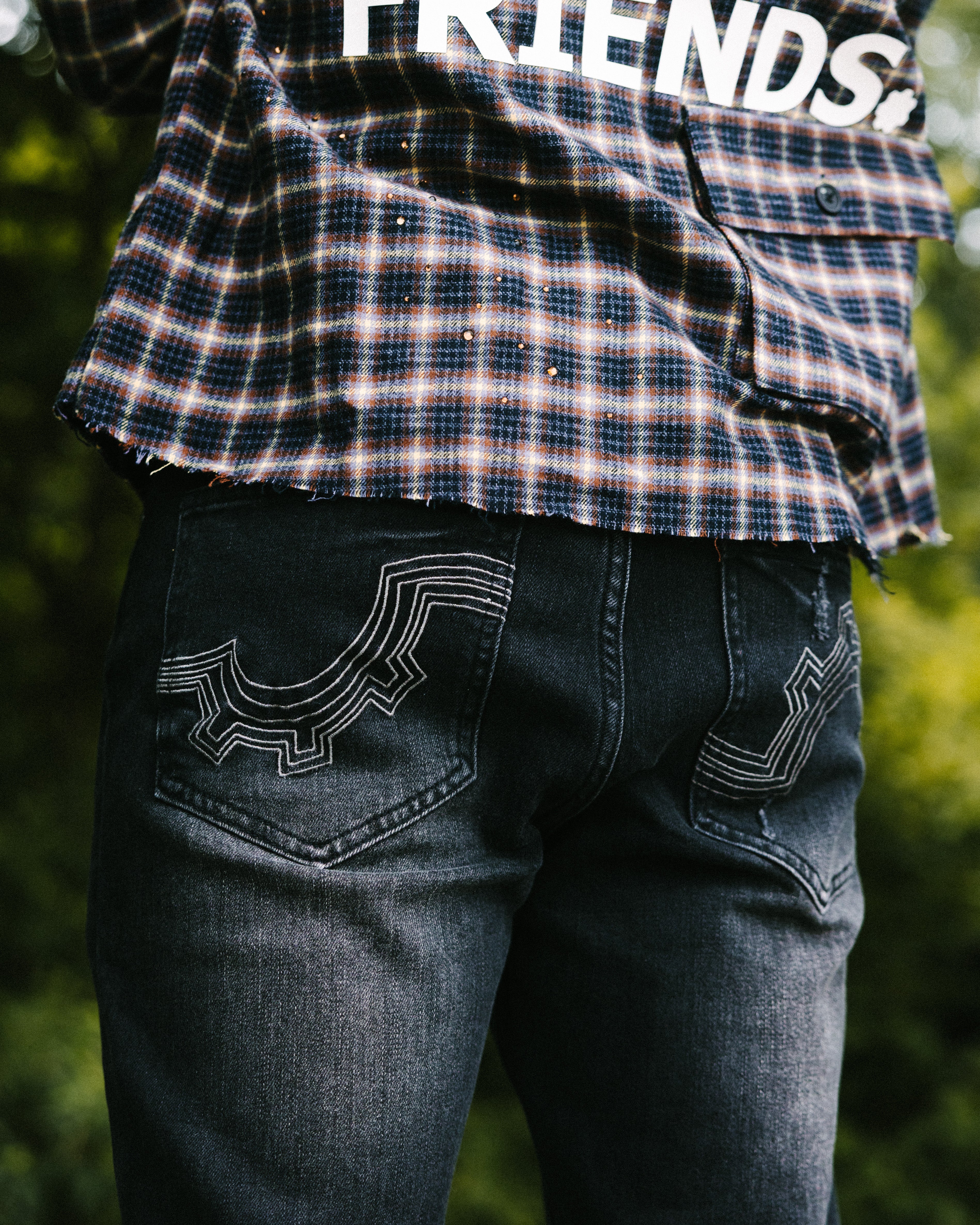 Black Wash Denim