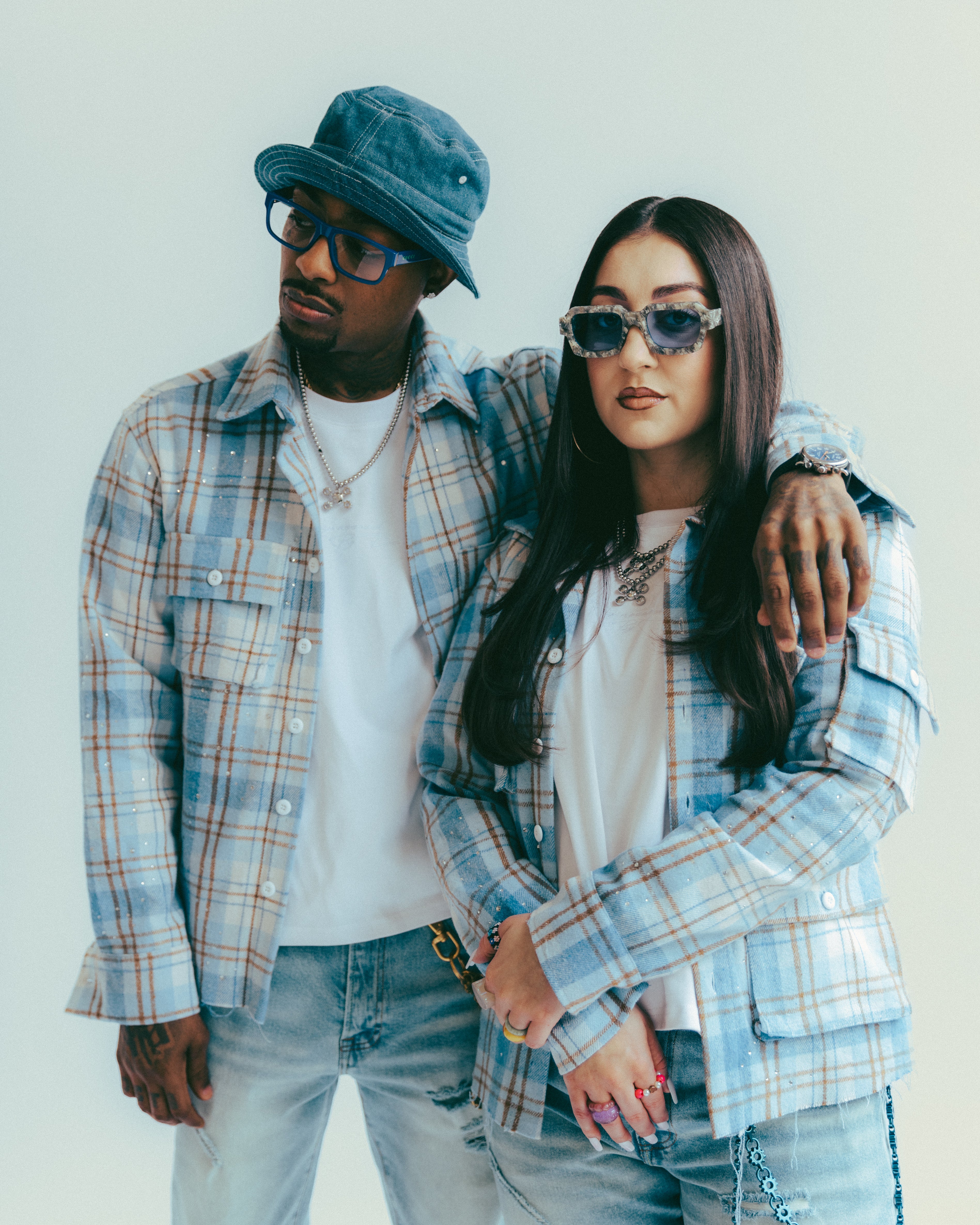 I Only Want To Work With Friends™ RHINESTONE FLANNEL