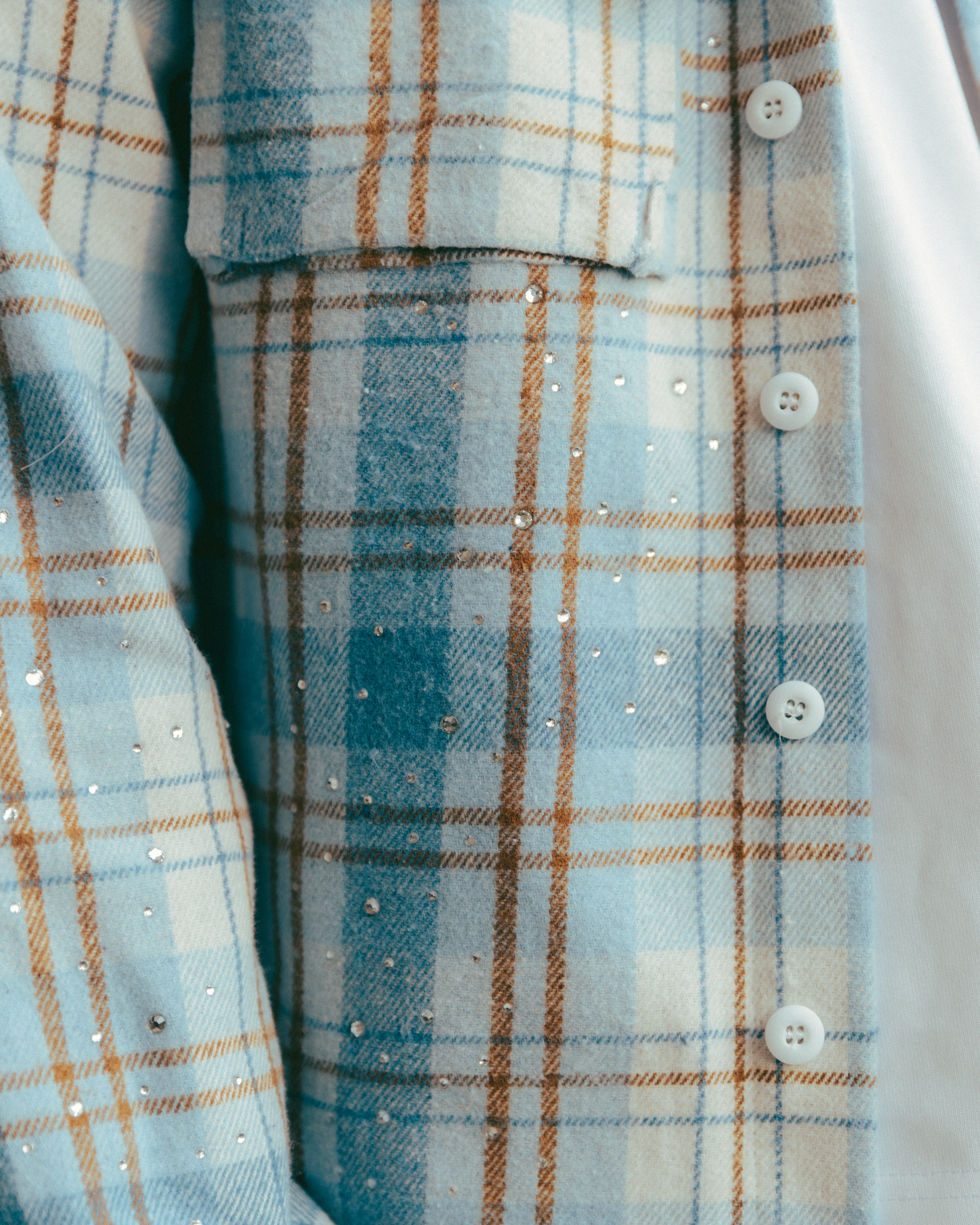 I Only Want To Work With Friends™ RHINESTONE FLANNEL