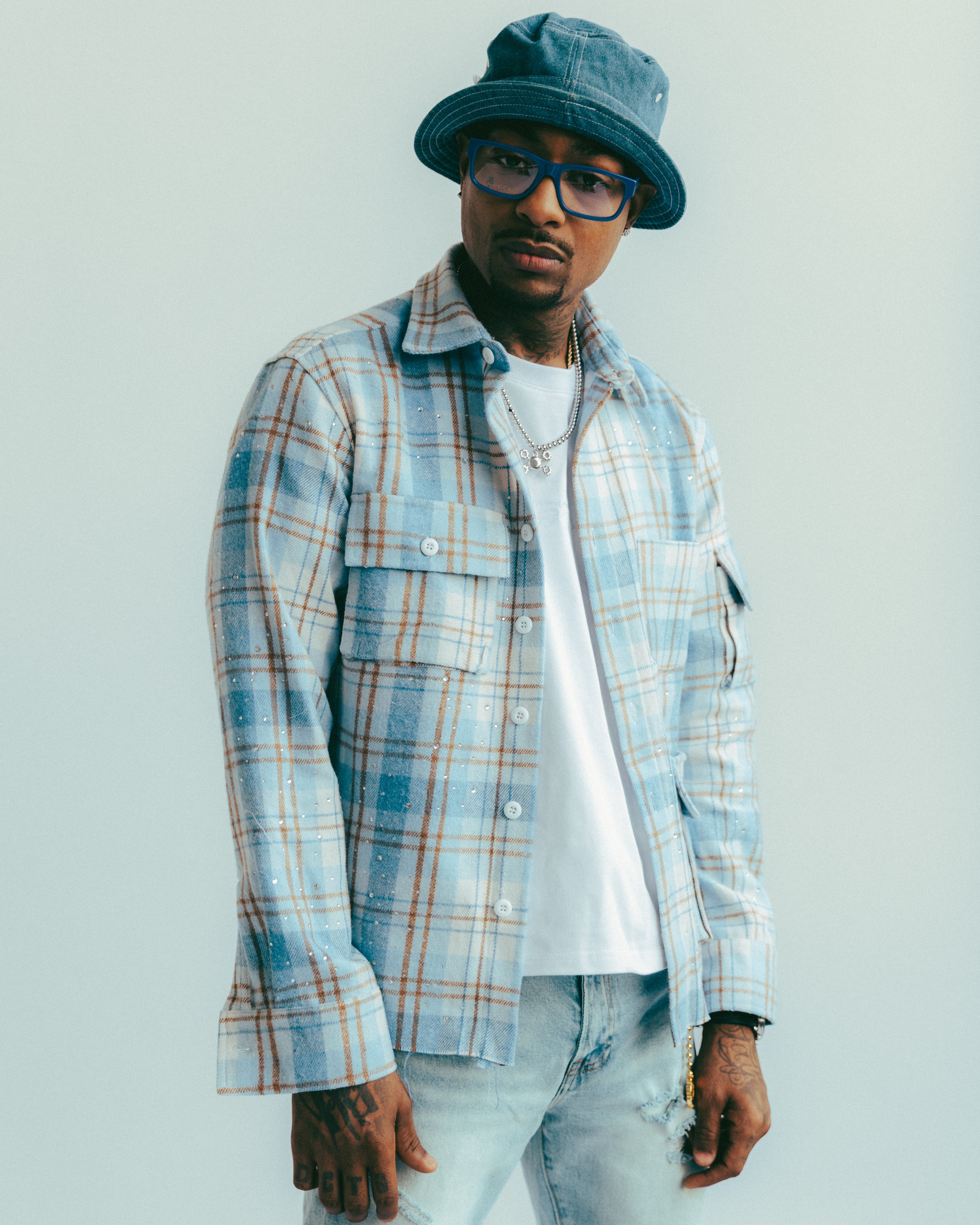 I Only Want To Work With Friends™ RHINESTONE FLANNEL