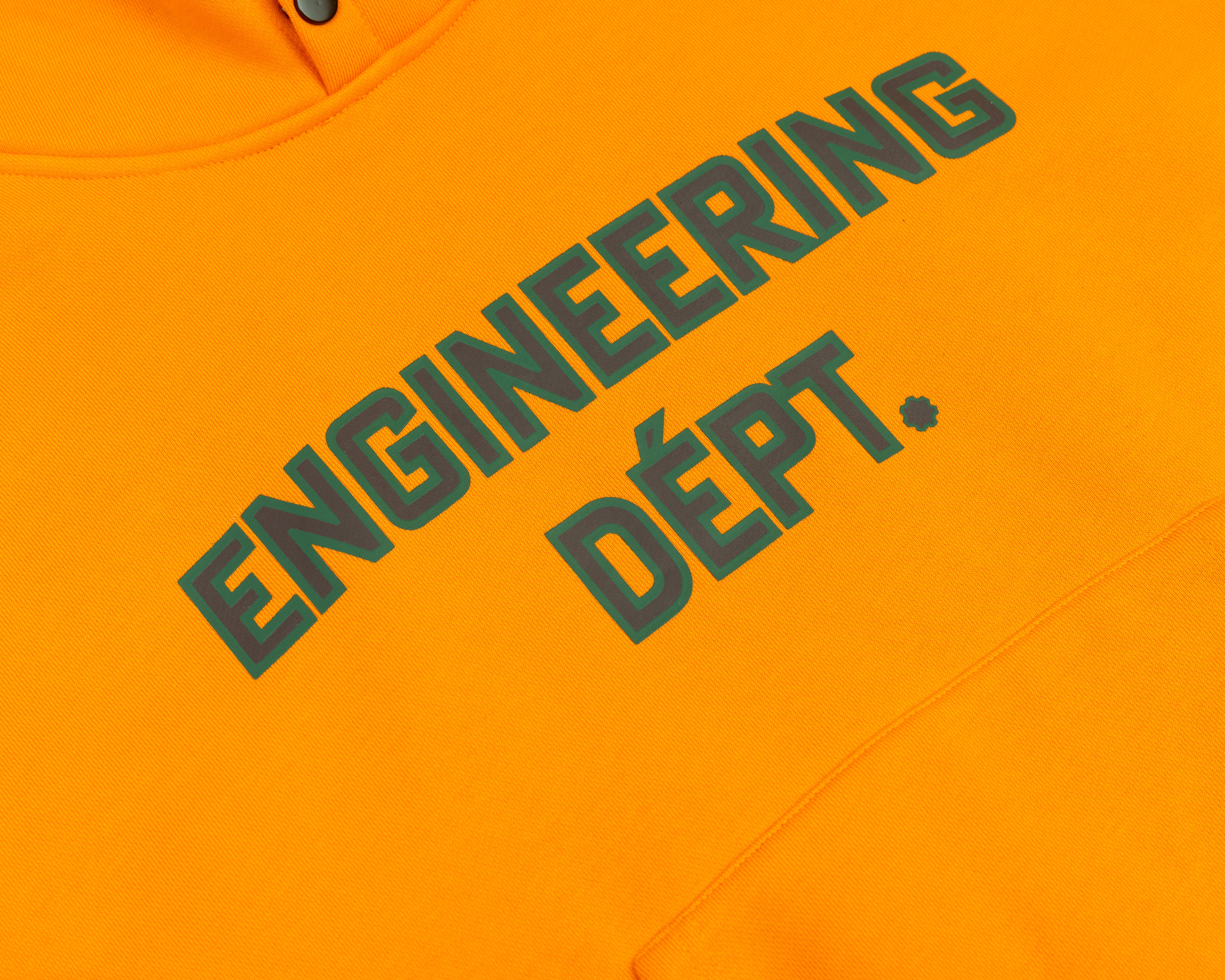 ENGINEERING DÉPT HOODIE (ORANGE)
