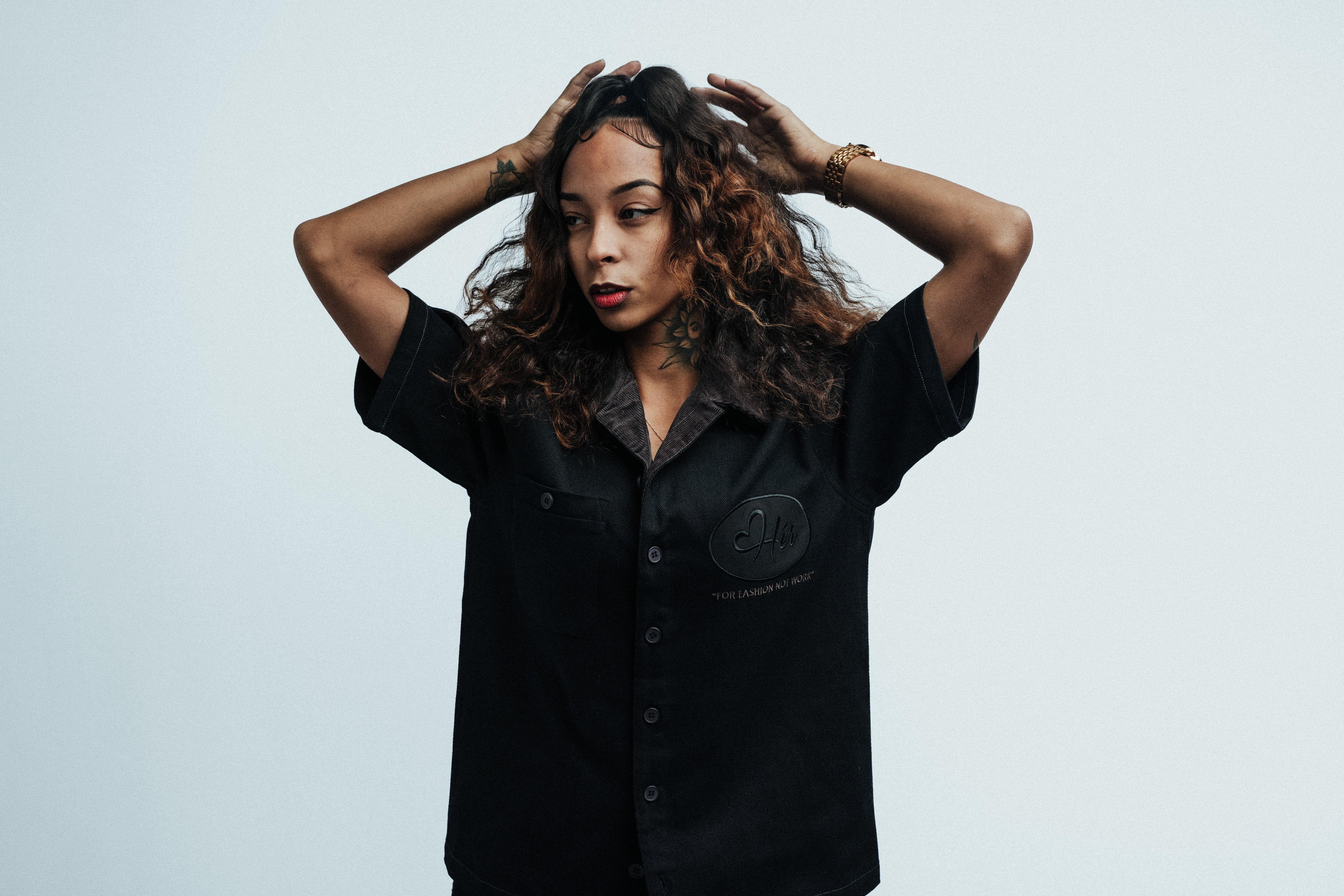 TRIPLE BLACK "Hér" WORKSHIRT (FULL)