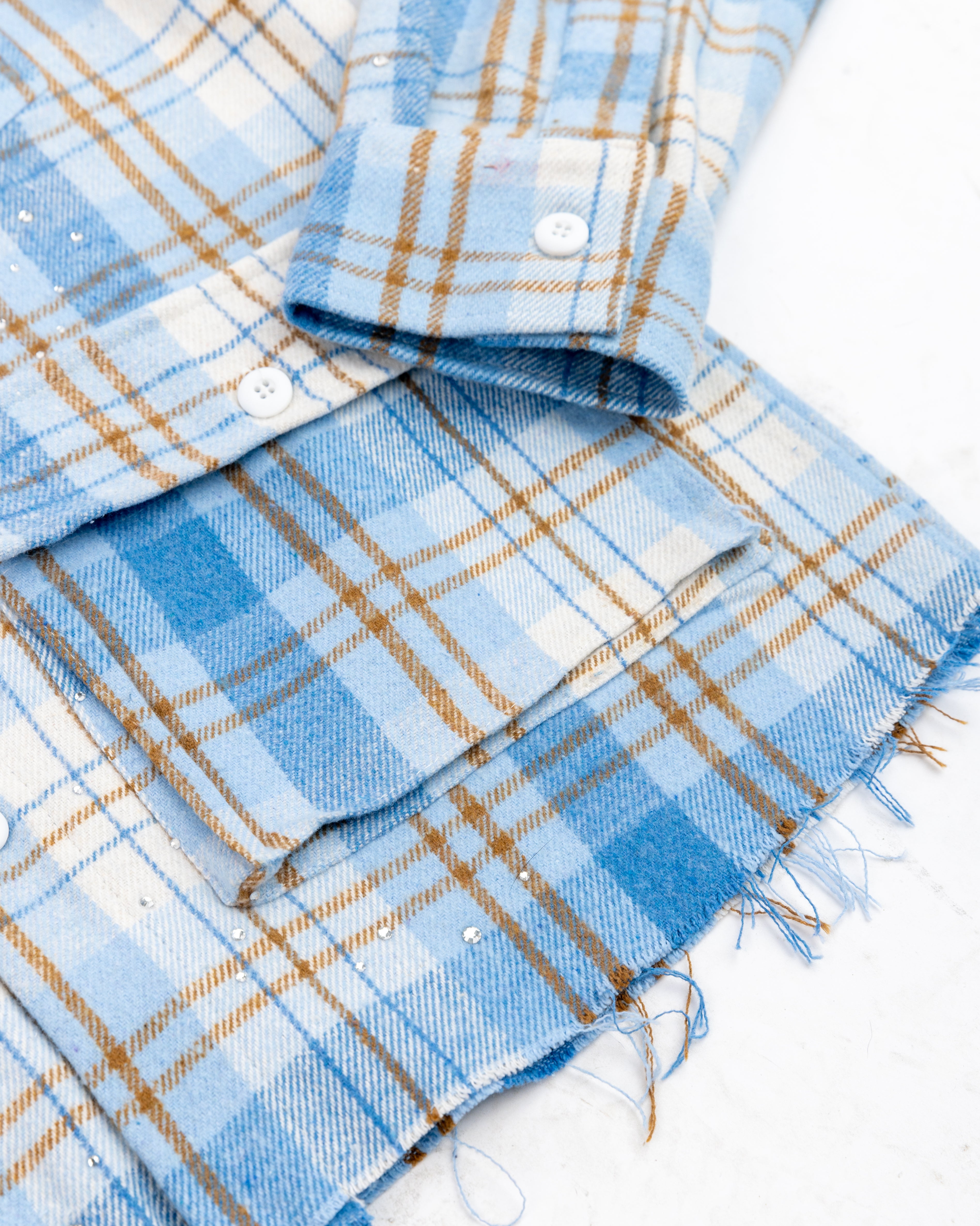 I Only Want To Work With Friends™ RHINESTONE FLANNEL