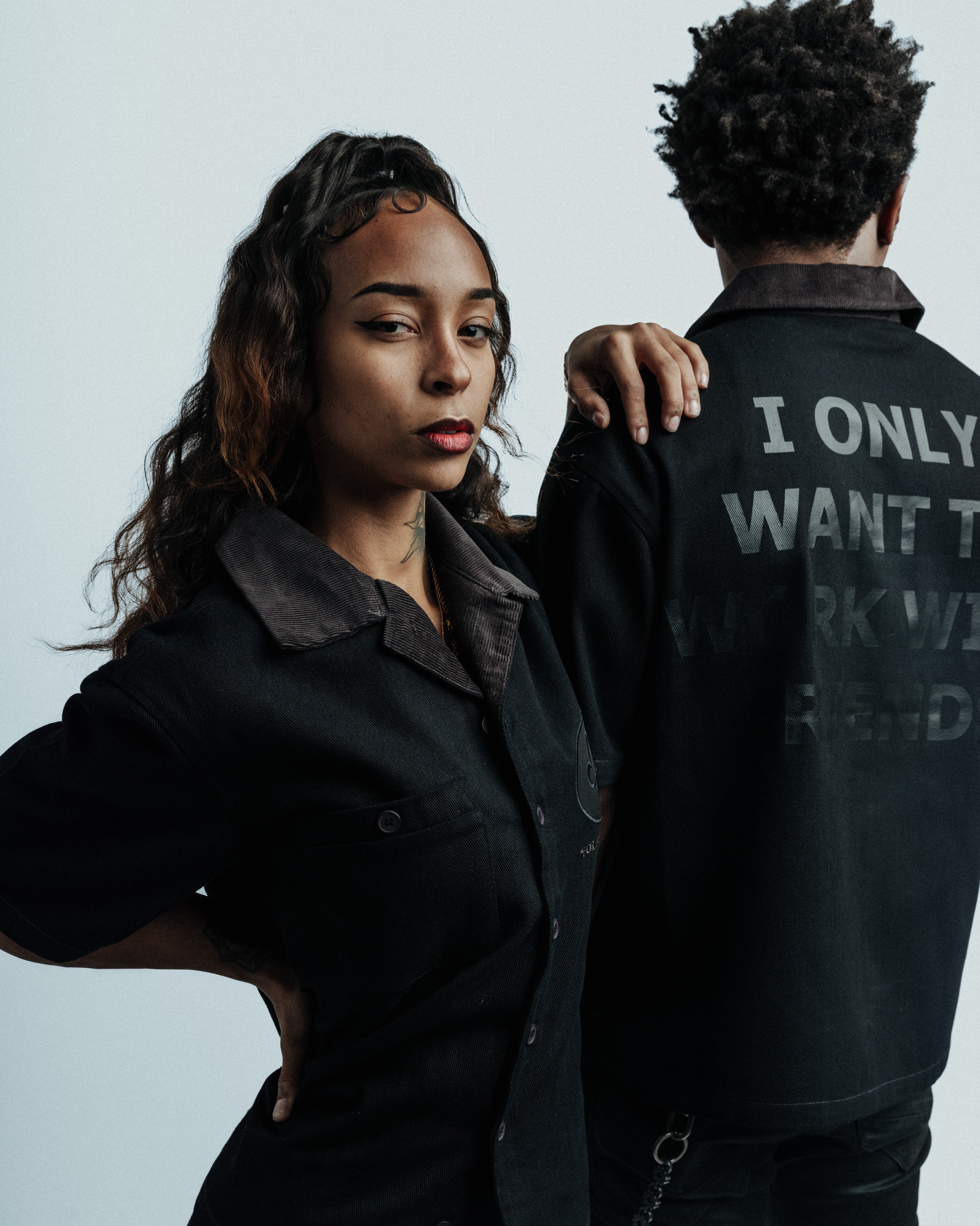 TRIPLE BLACK "Hér" WORKSHIRT (FULL)