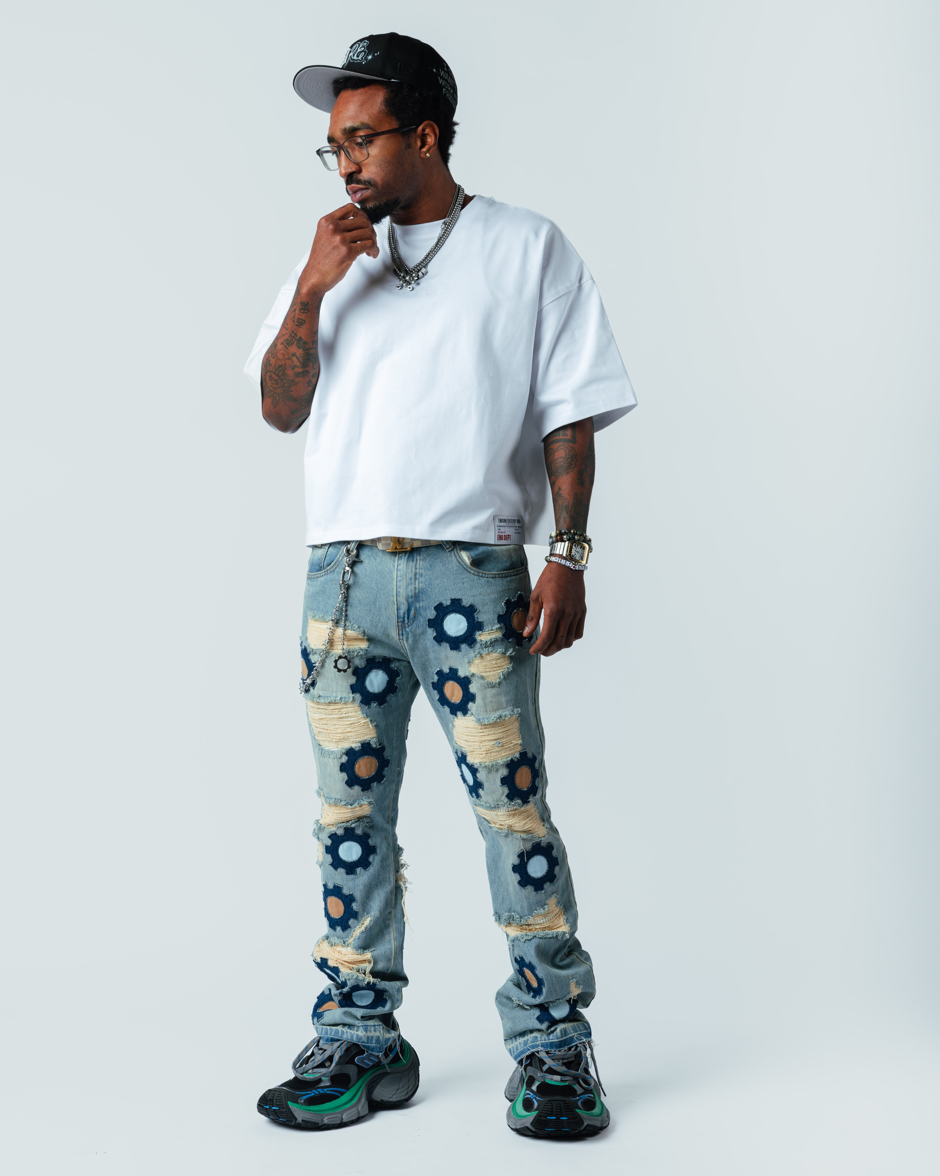 AIN'T SO BLANK TEE ( WHITE )