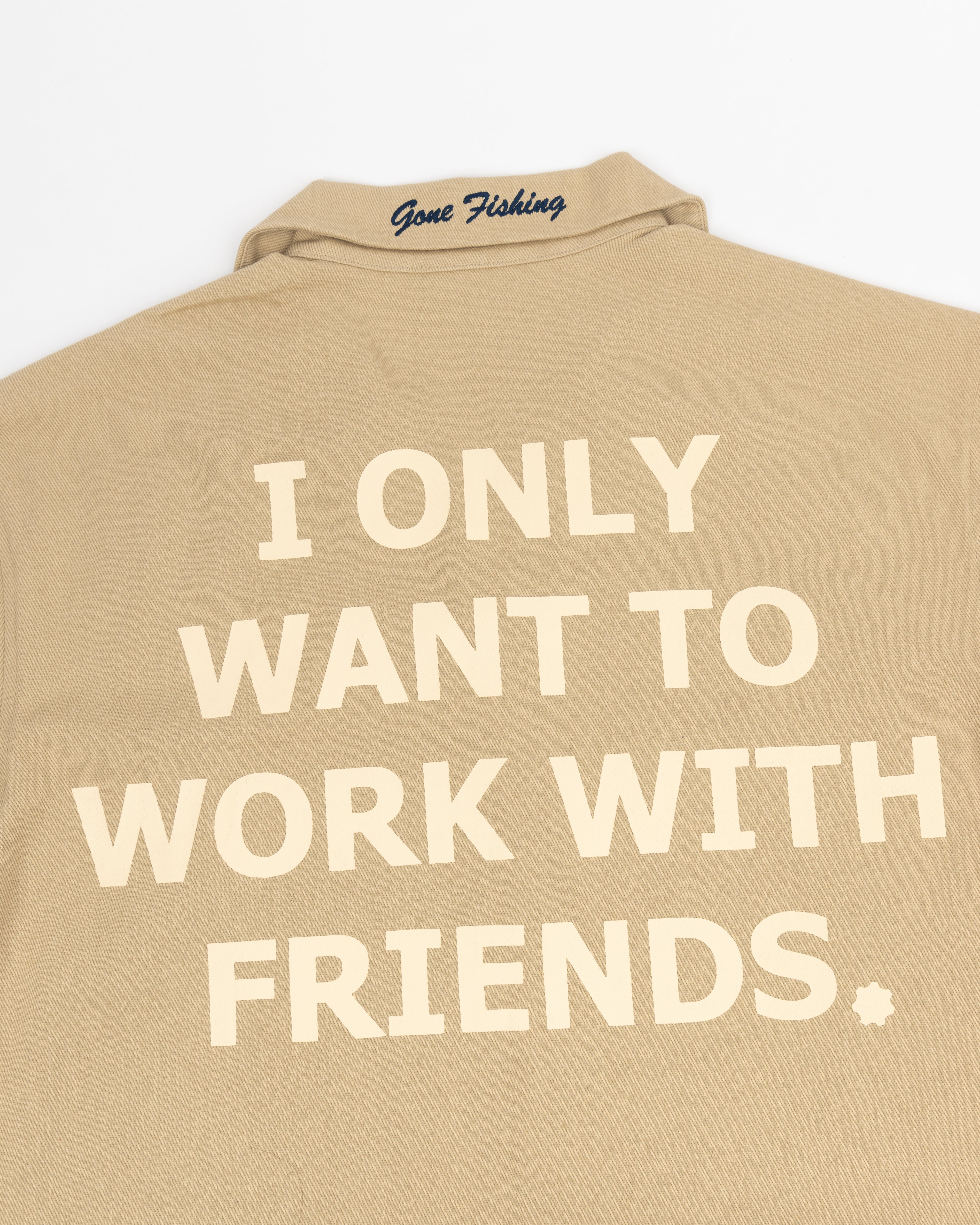 GONE FISHING "Hím" WORKSHIRT