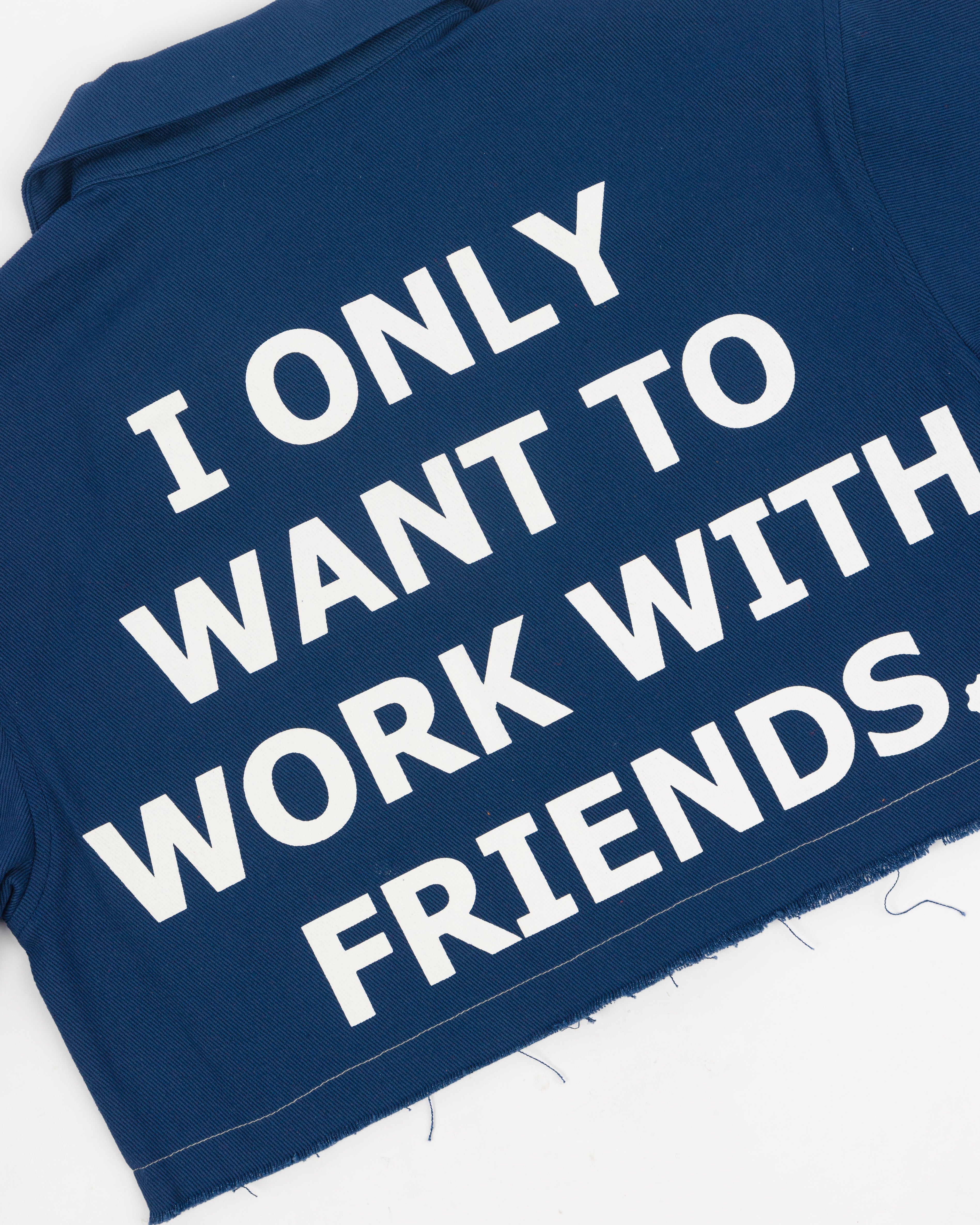 REAL MECHANIC "Hér" WORKSHIRT ( CROPPED )