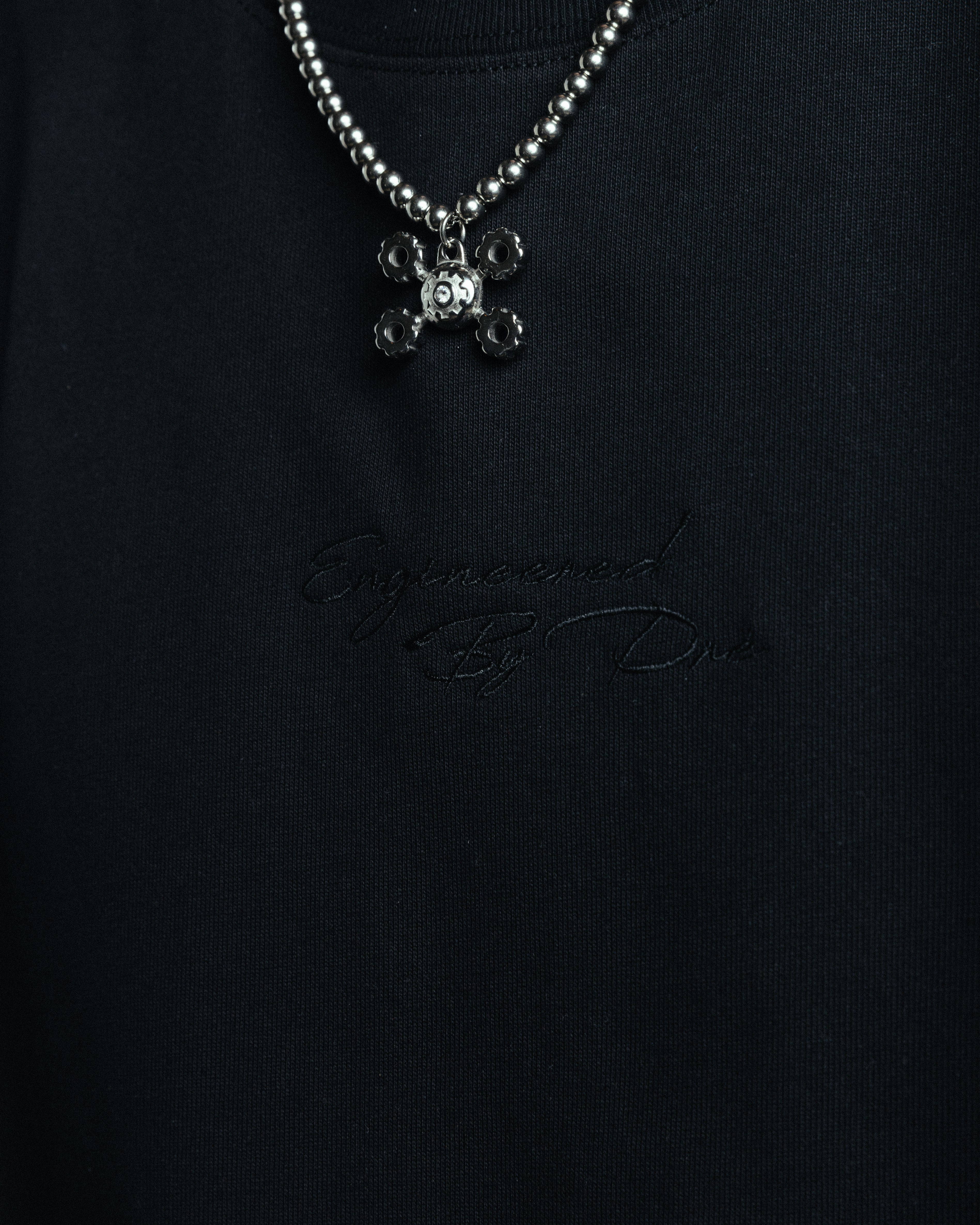 AIN'T SO BLANK TEE ( BLACK )