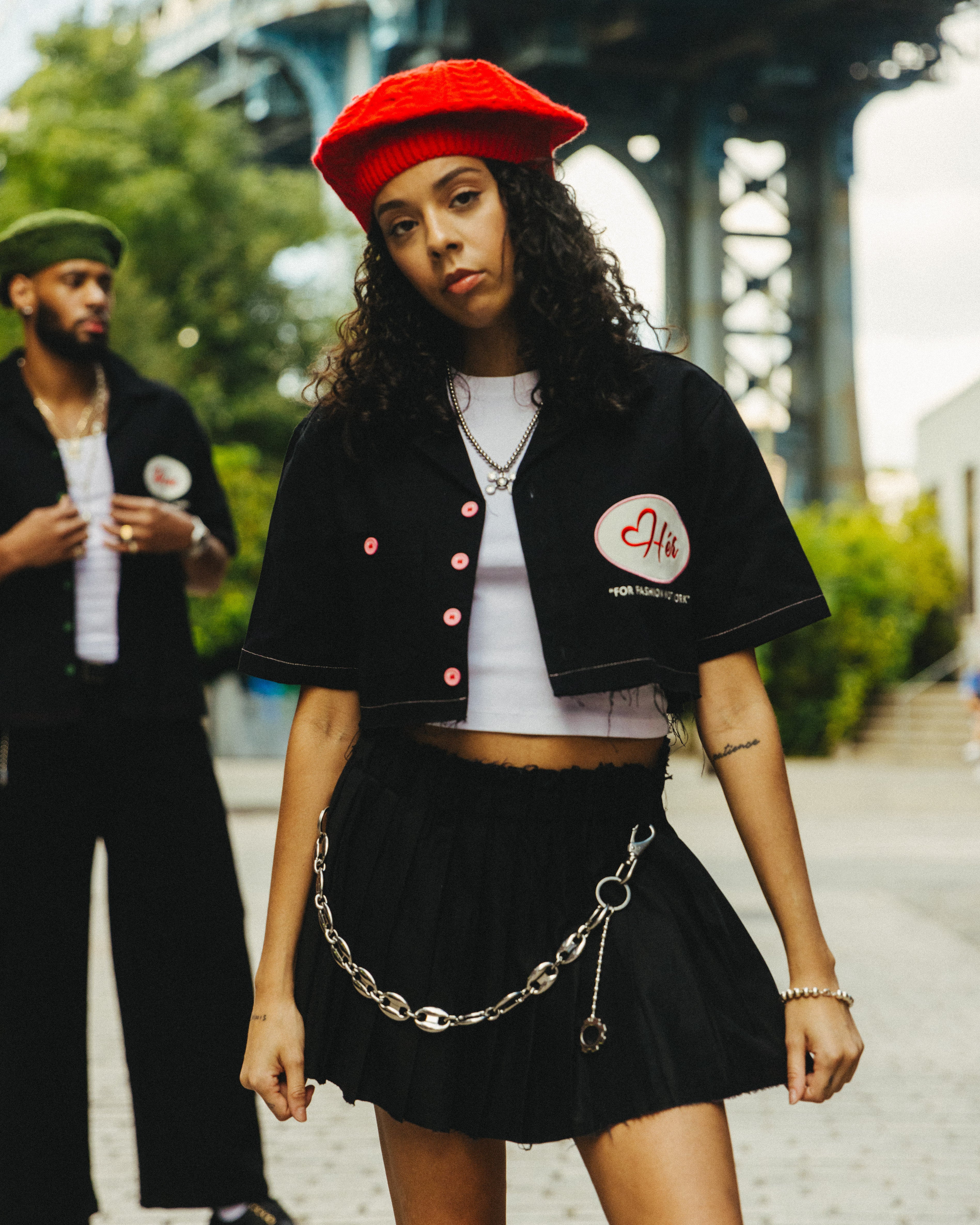 BLACK SHEEP "Hér" WORKSHIRT ( CROPPED )