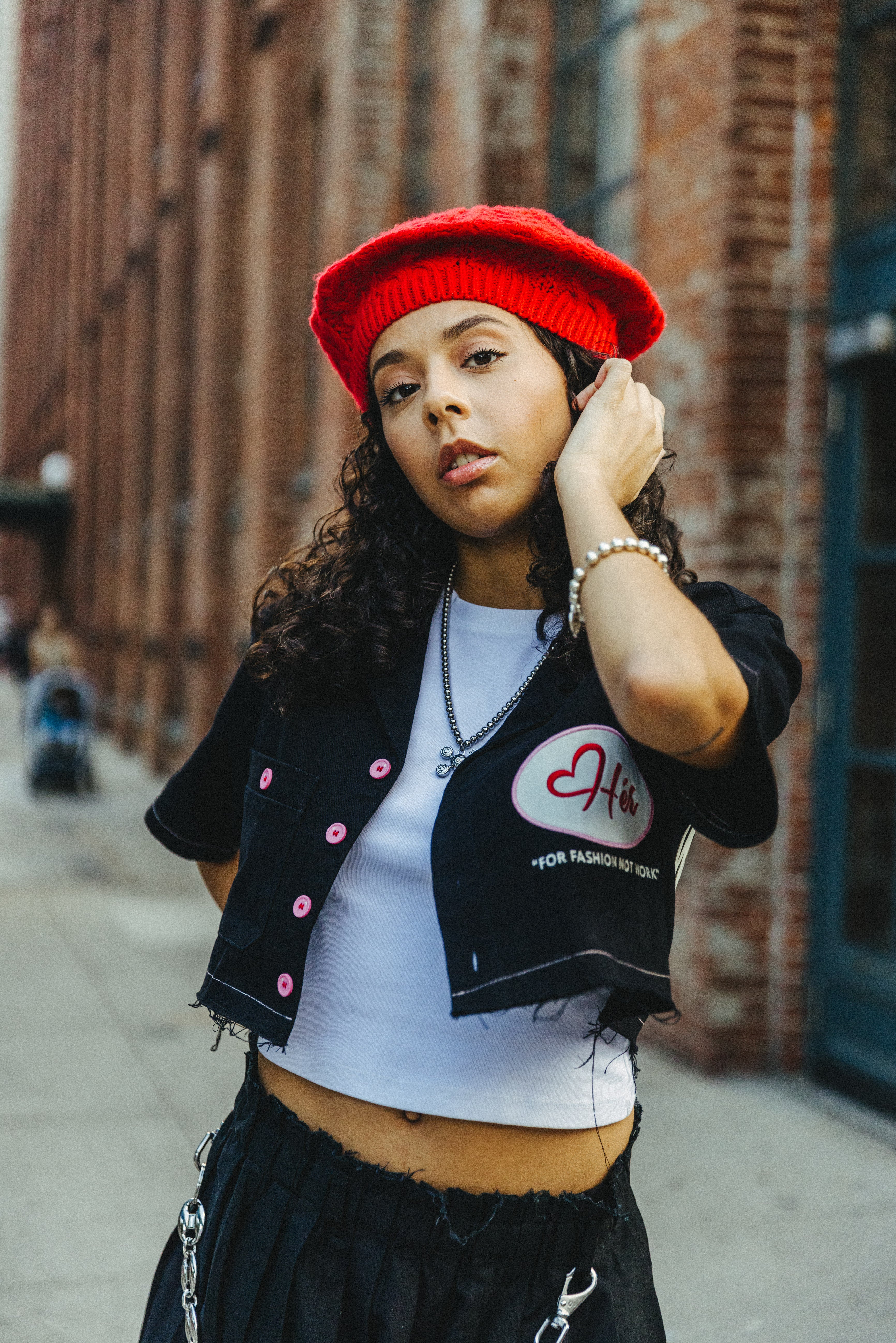 BLACK SHEEP "Hér" WORKSHIRT ( CROPPED )