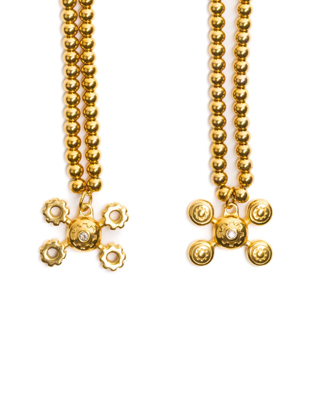 GOLD Gear Sphere Chain Set ( SHORT )