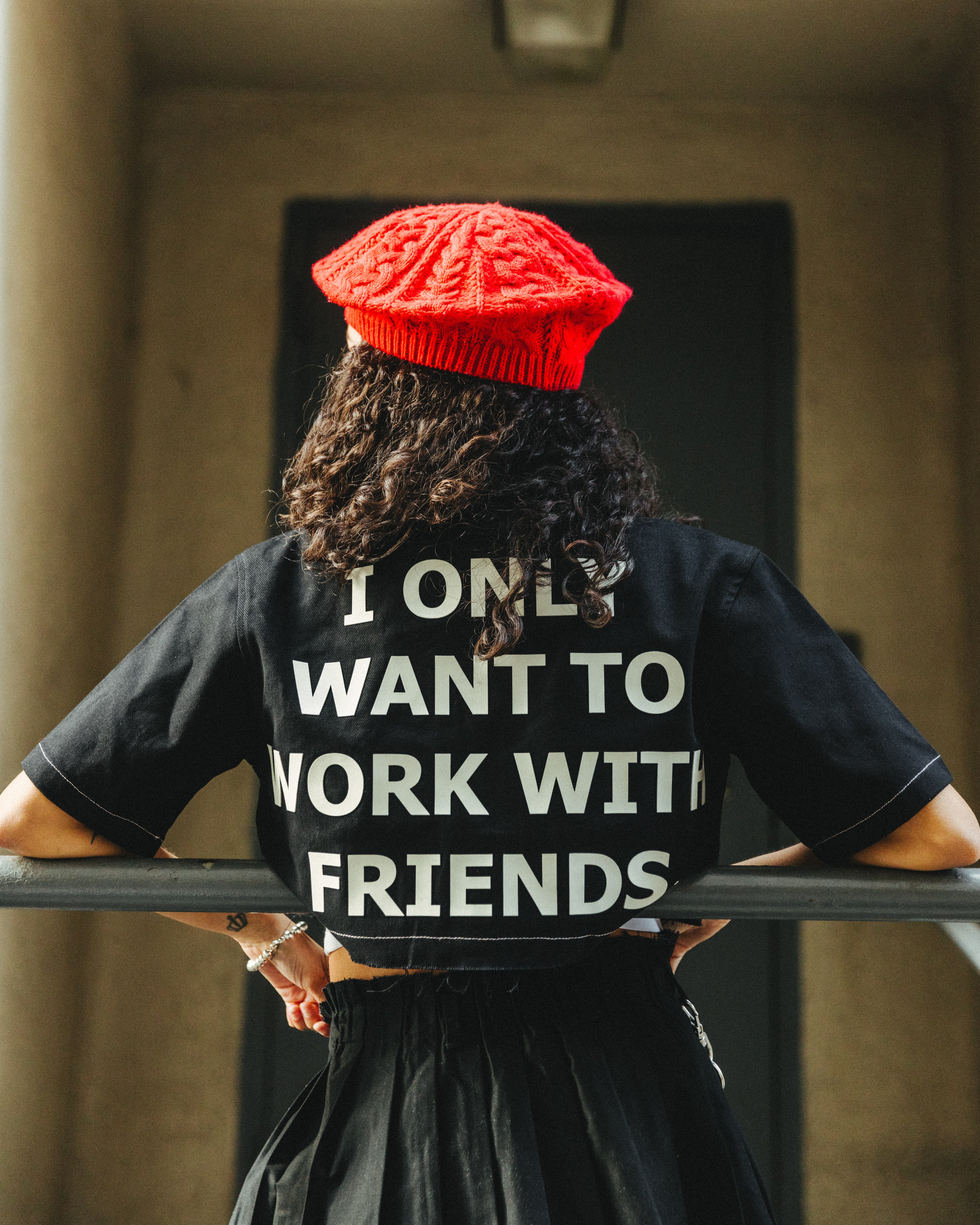 BLACK SHEEP "Hér" WORKSHIRT ( CROPPED )