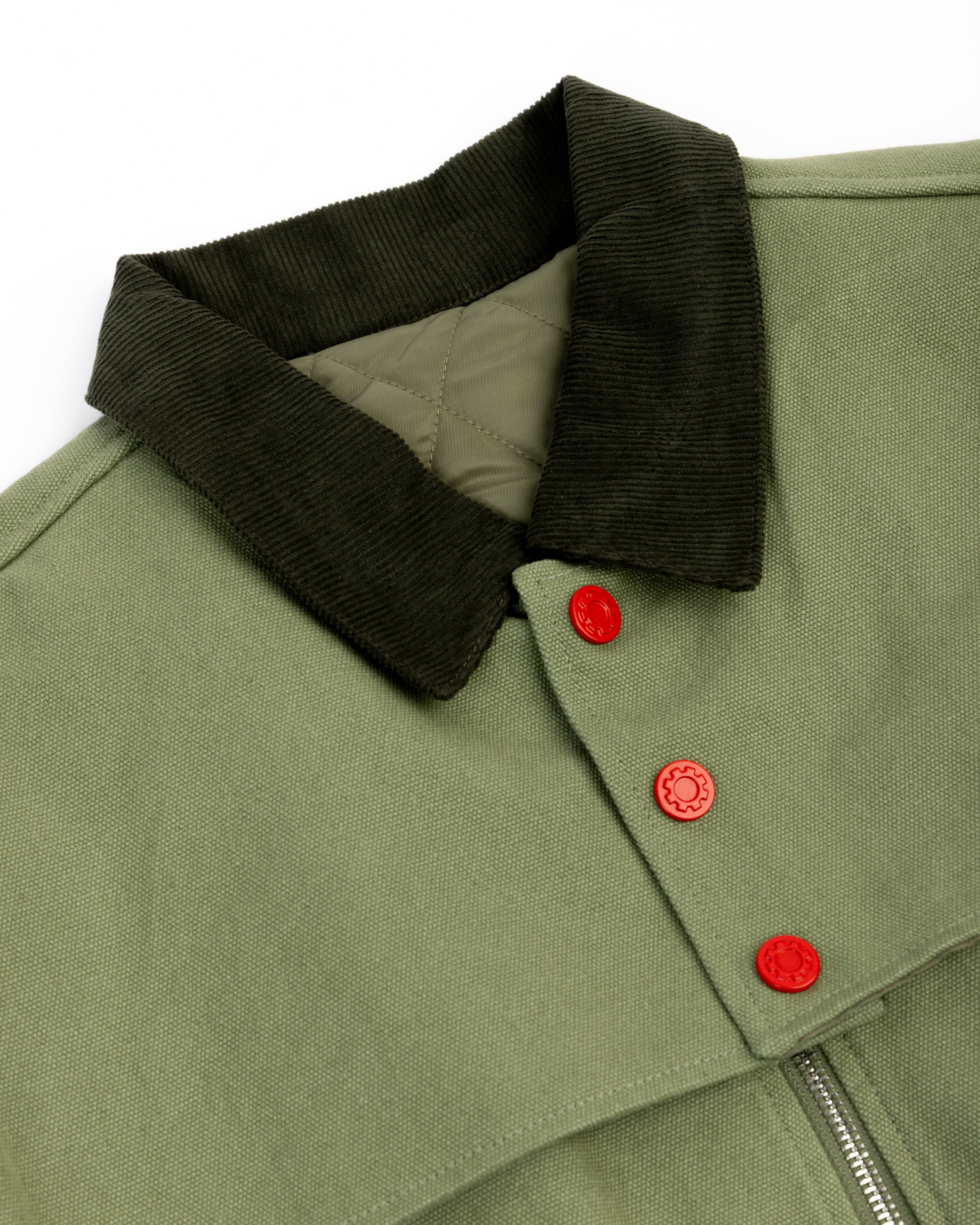 JAPAN MILITARY WORK JACKET (OLIVE)