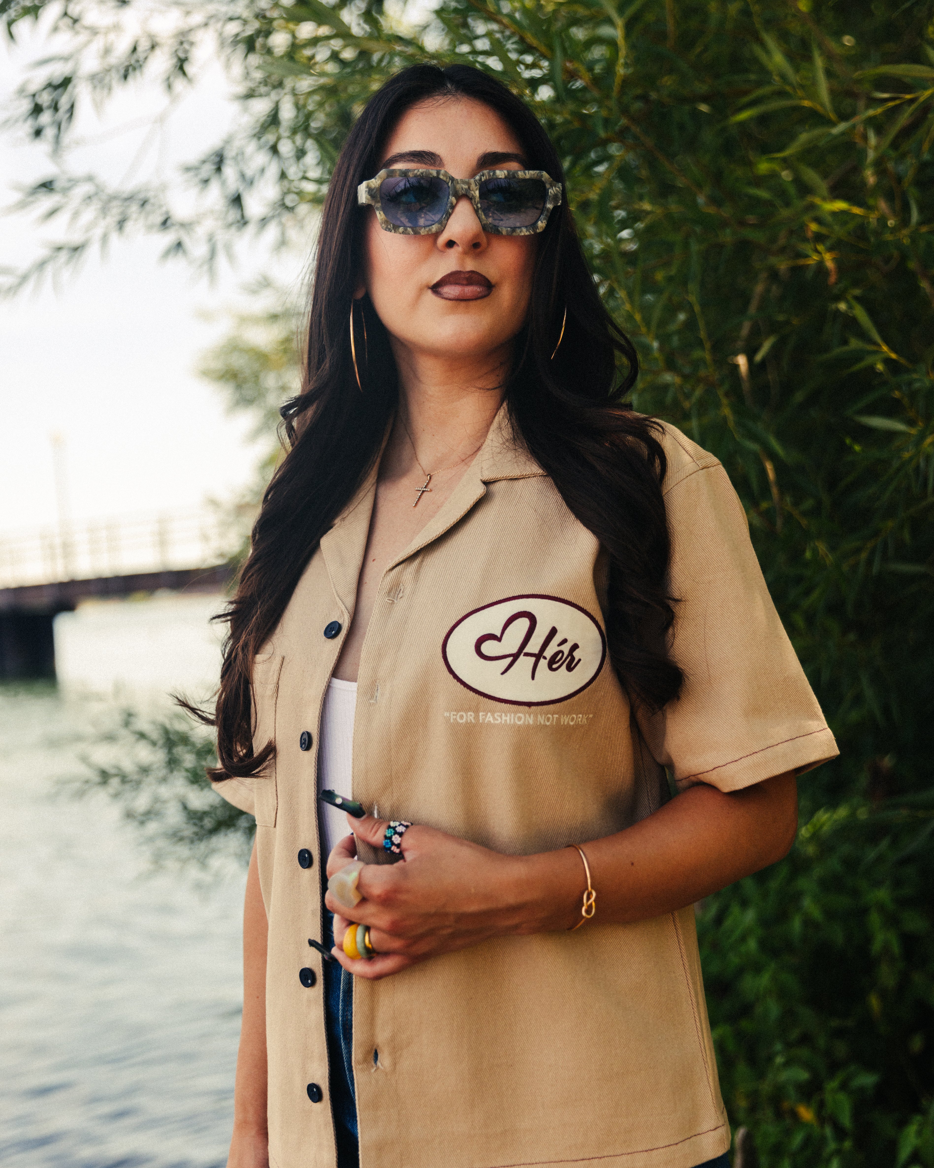 GONE FISHING "Hér" WORKSHIRT ( FULL )