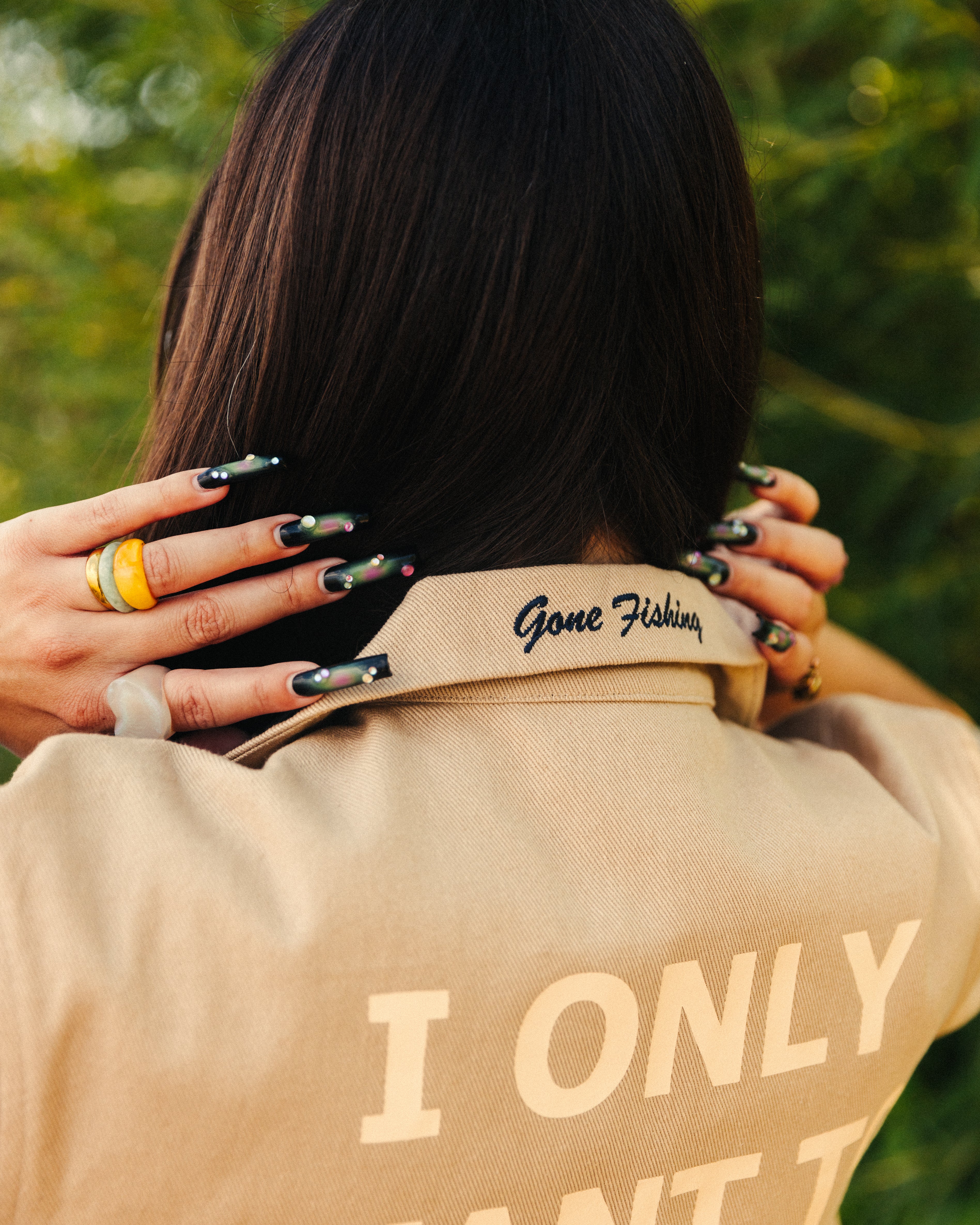 GONE FISHING "Hér" WORKSHIRT ( FULL )