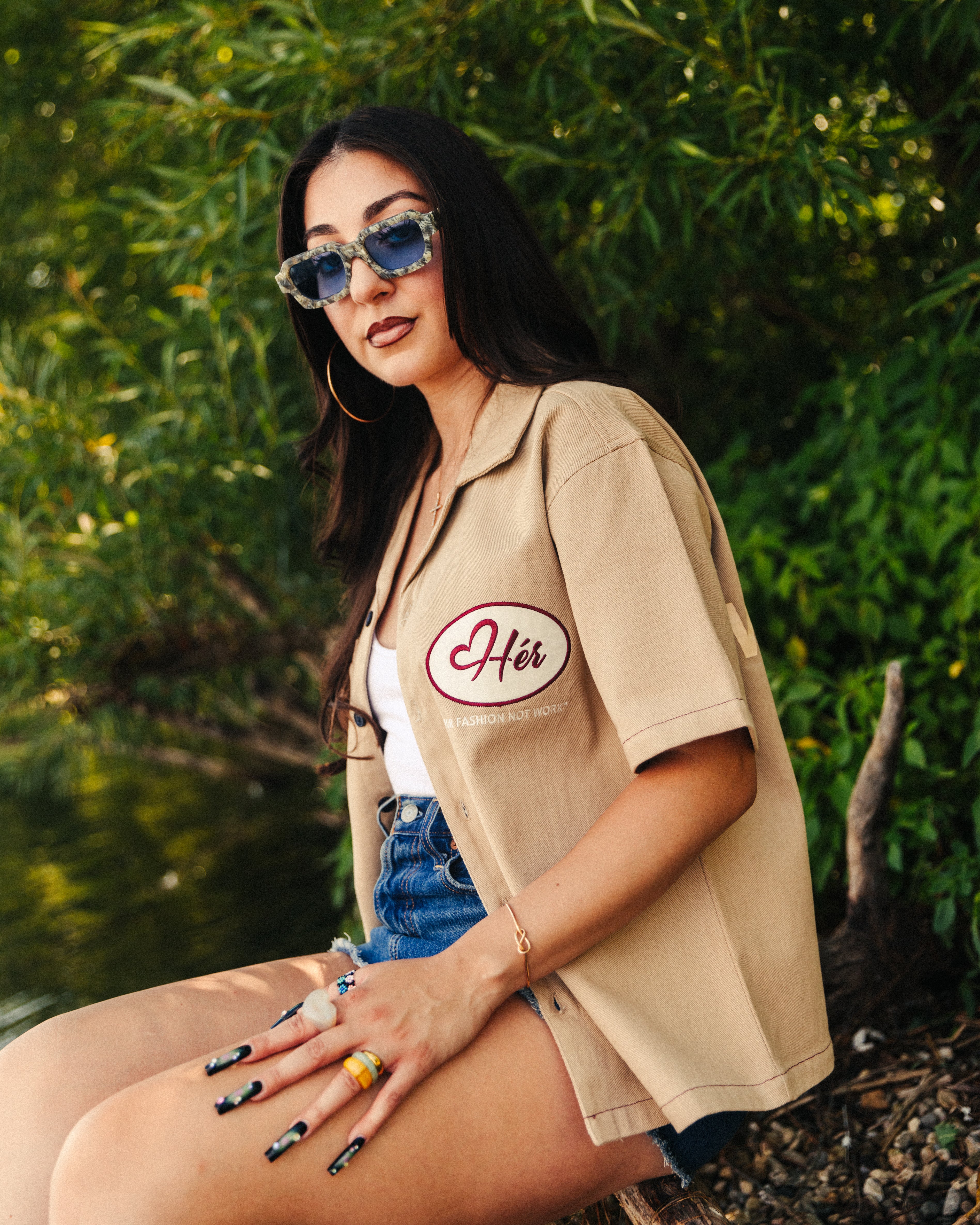 GONE FISHING "Hér" WORKSHIRT ( FULL )