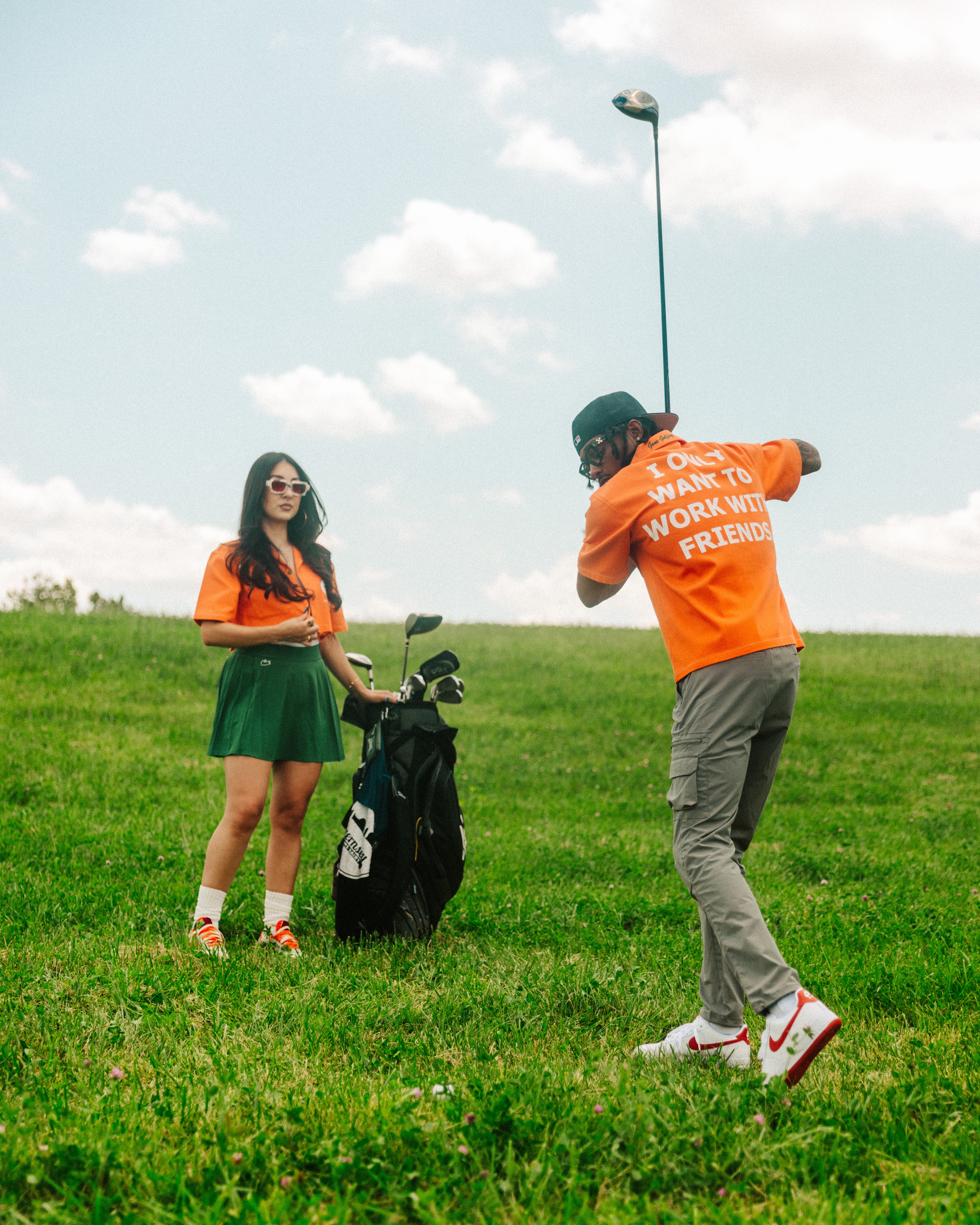 GONE GOLFING "Hím" WORKSHIRT